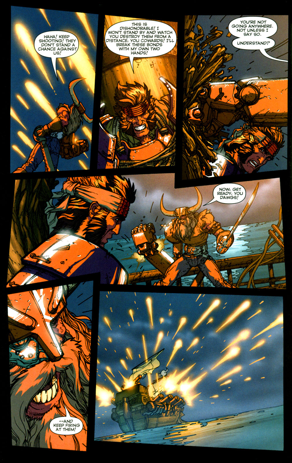 Read online ThunderCats: HammerHand's Revenge comic -  Issue #5 - 7