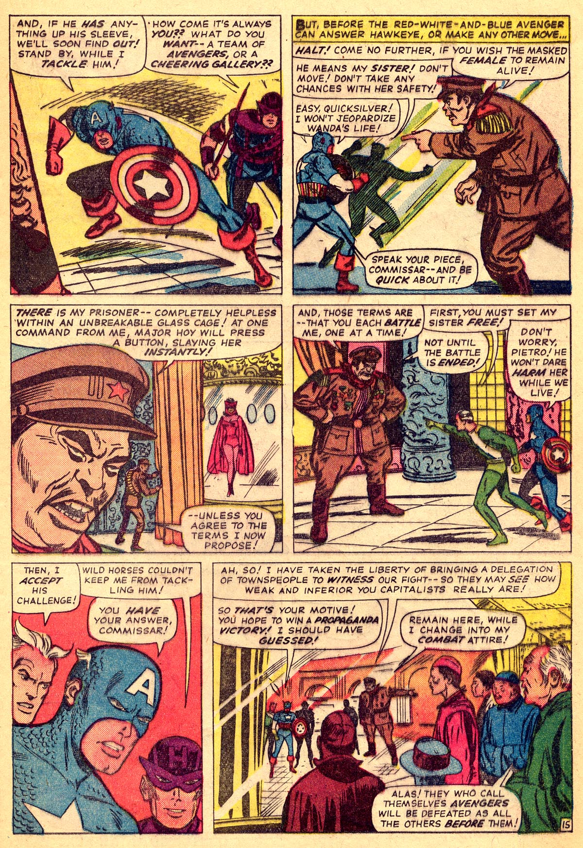 Read online The Avengers (1963) comic -  Issue #18 - 21