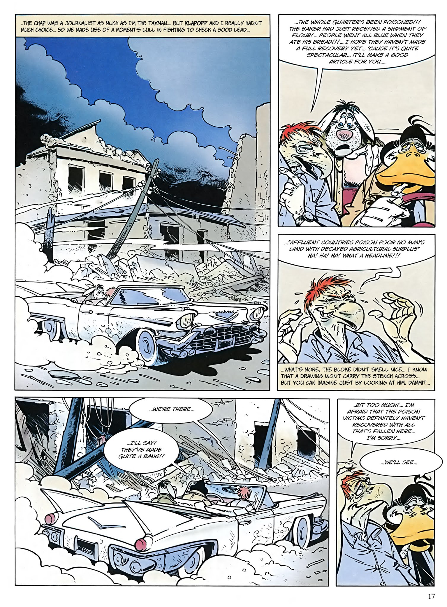 Read online Une enquête de l'inspecteur Canardo comic -  Issue #6 - 16