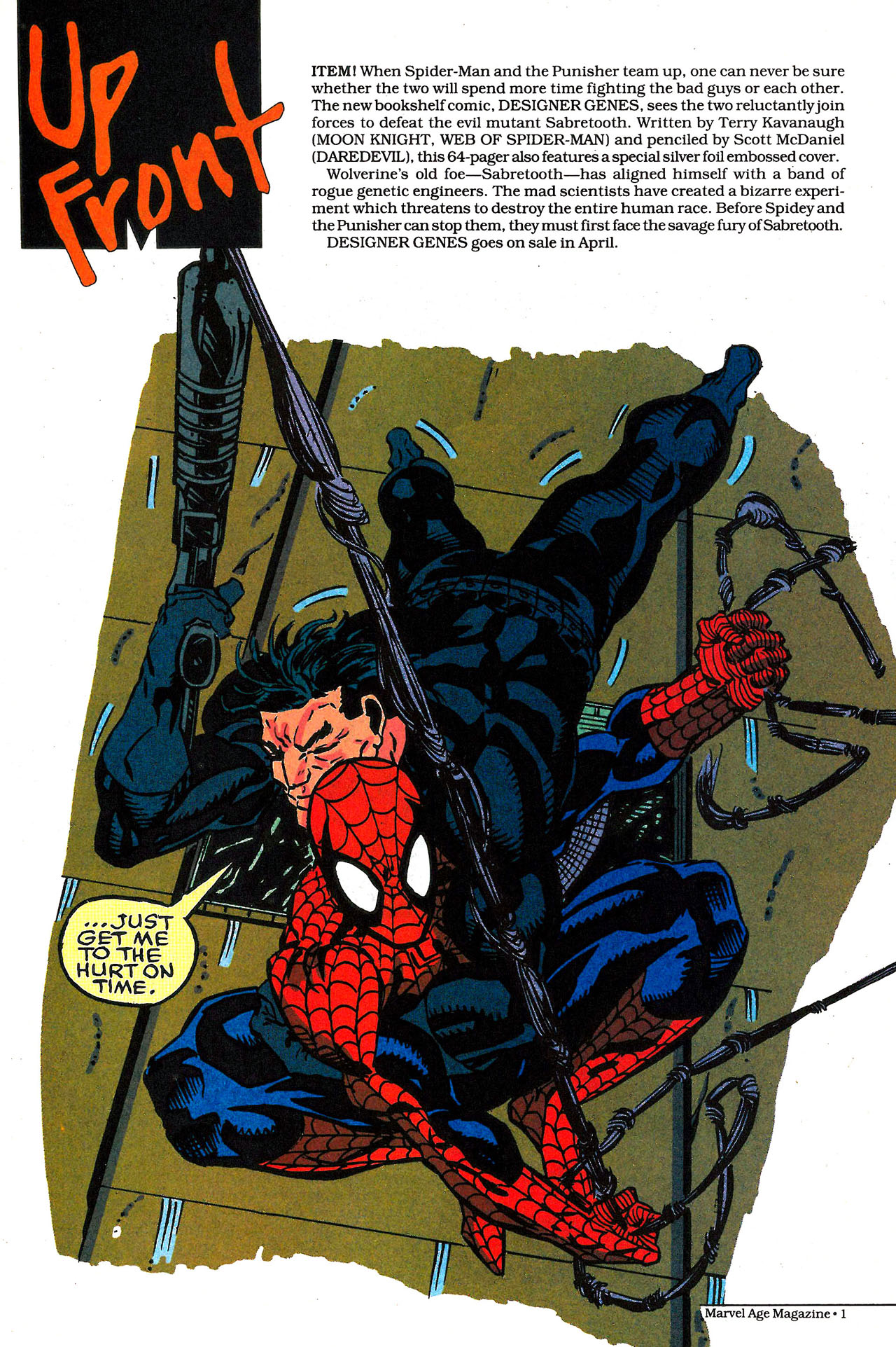 Read online Marvel Age comic -  Issue #124 - 3