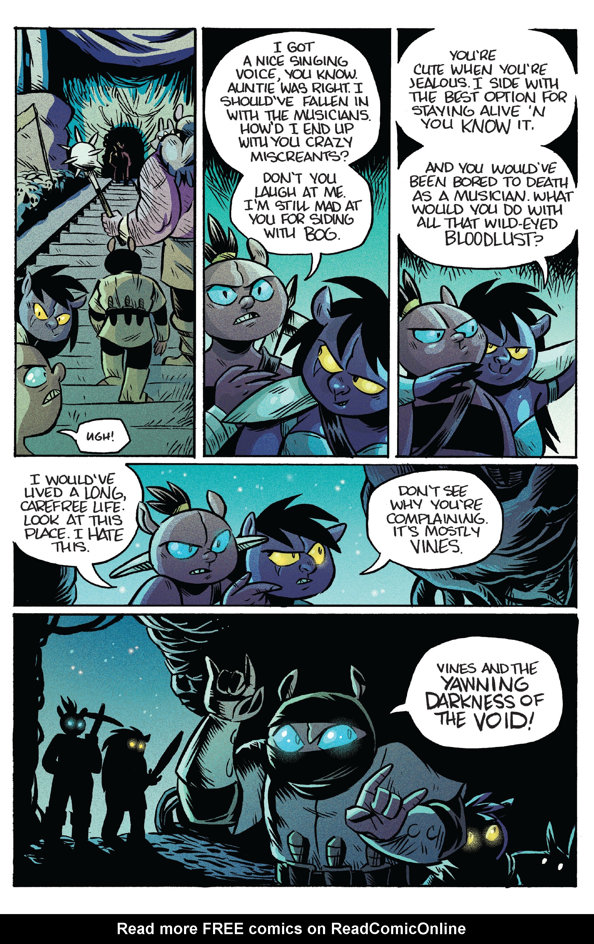 Read online ORCS! comic -  Issue #6 - 7