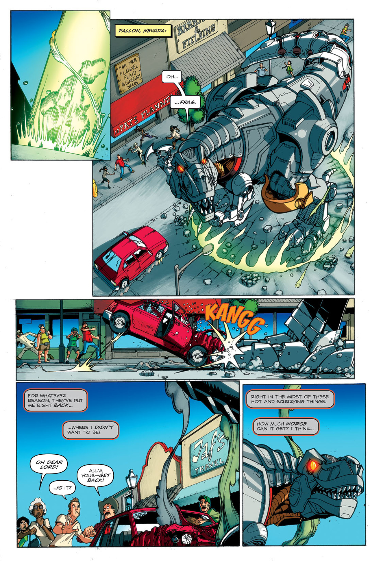 Read online The Transformers: Maximum Dinobots comic -  Issue #1 - 23