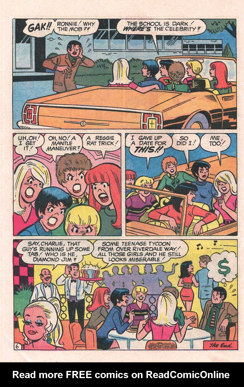 Read online Reggie and Me (1966) comic -  Issue #68 - 40