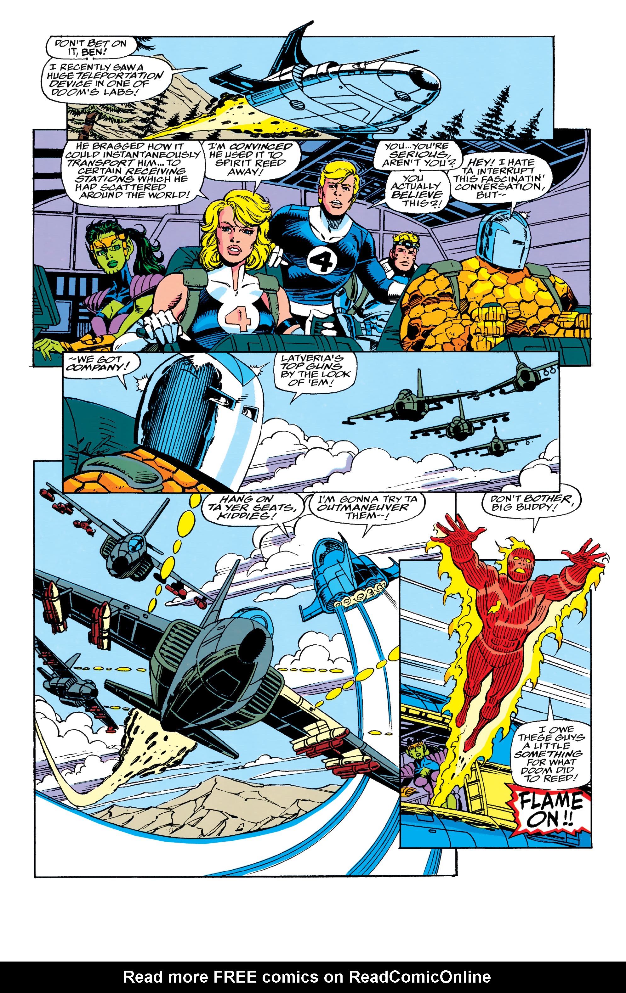 Read online Fantastic Four Epic Collection comic -  Issue # Nobody Gets Out Alive (Part 2) - 23