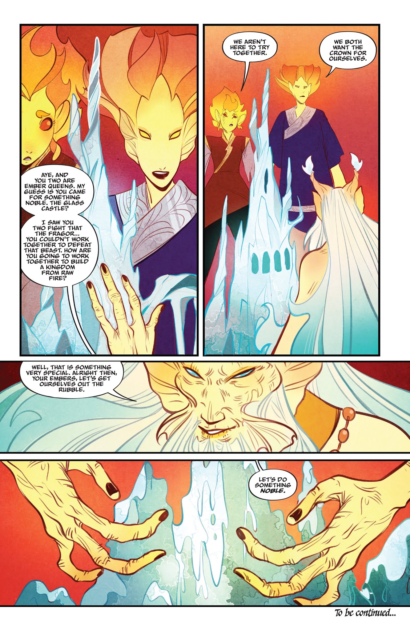 Read online Jim Henson's Beneath the Dark Crystal comic -  Issue #4 - 24