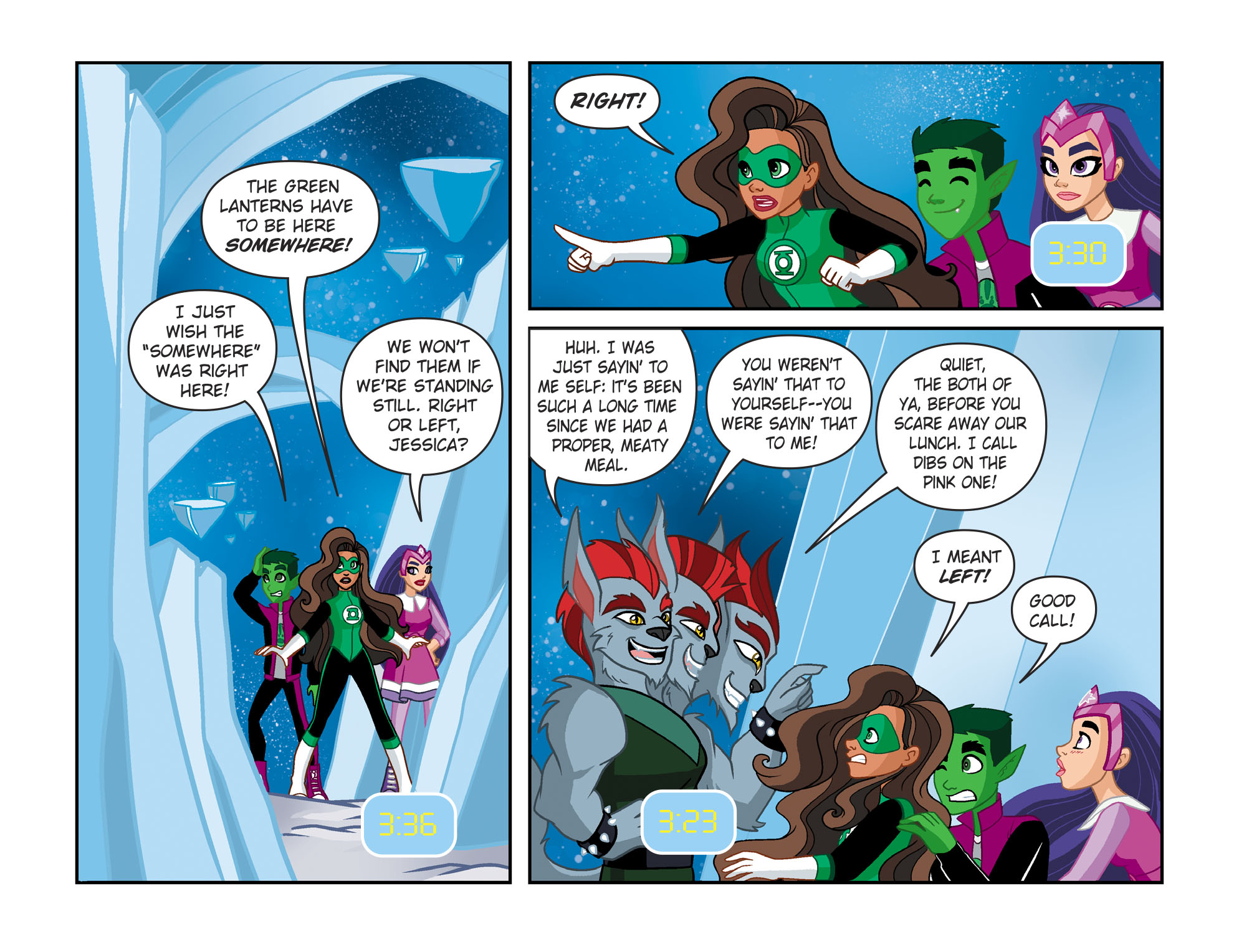 Read online DC Super Hero Girls: Spaced Out comic -  Issue #8 - 22