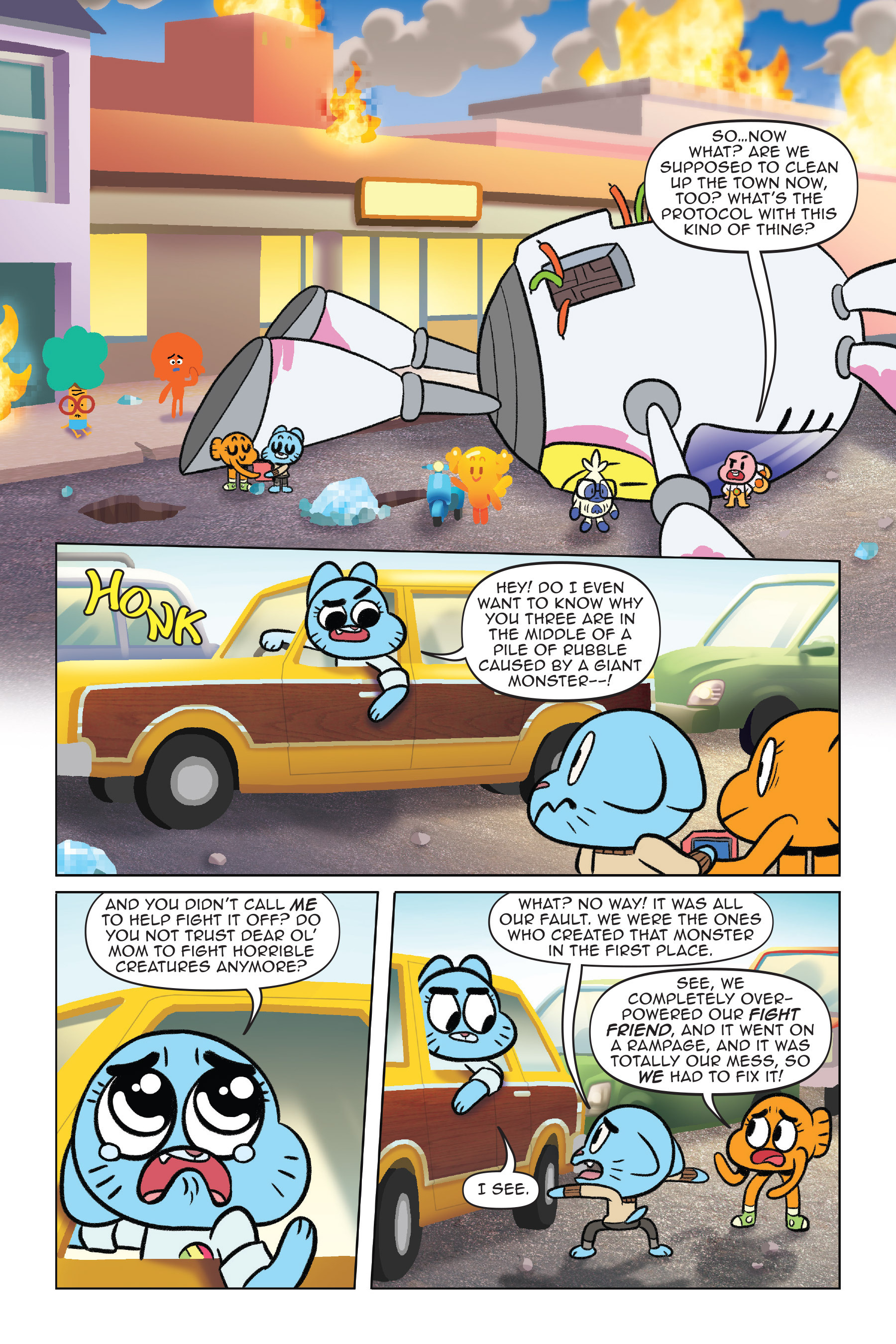 Read online The Amazing World of Gumball: Cheat Code comic -  Issue # Full - 110