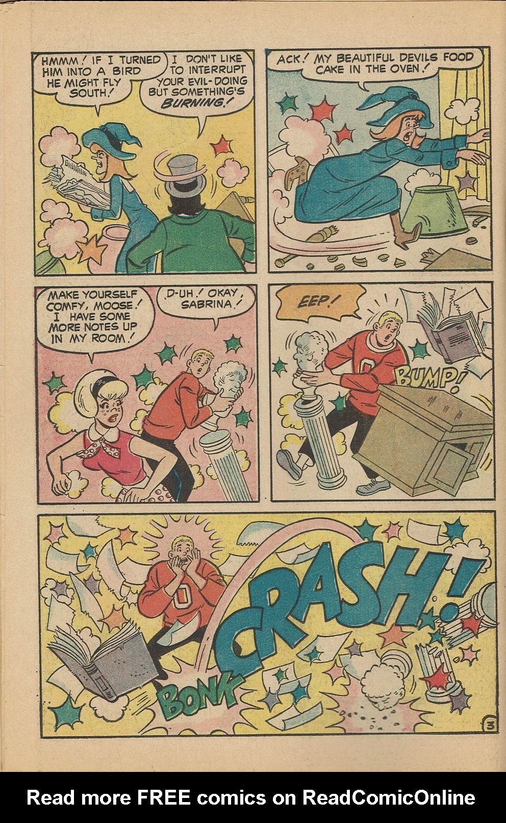 Read online Archie's TV Laugh-Out comic -  Issue #23 - 29