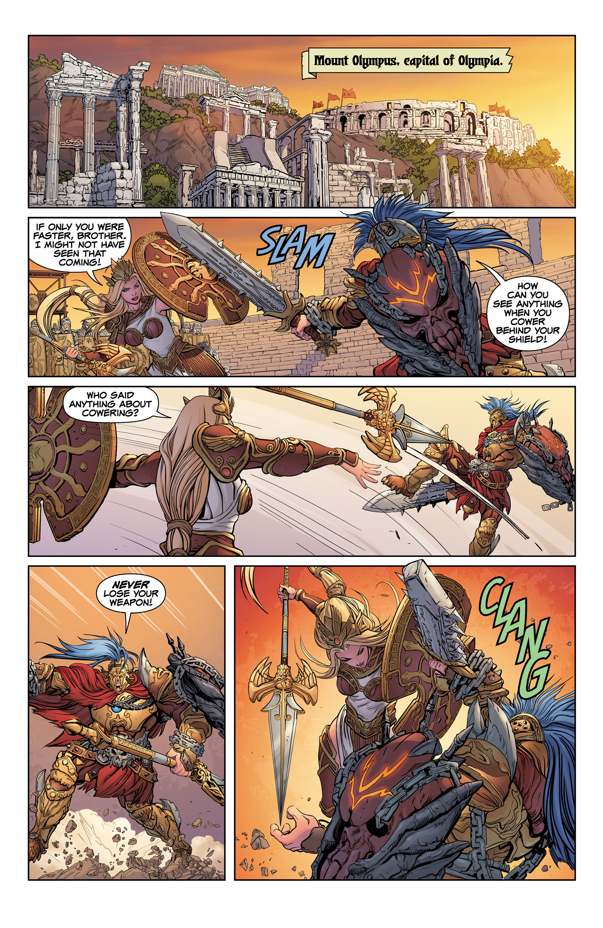 Read online SMITE: The Pantheon War comic -  Issue #1 - 11