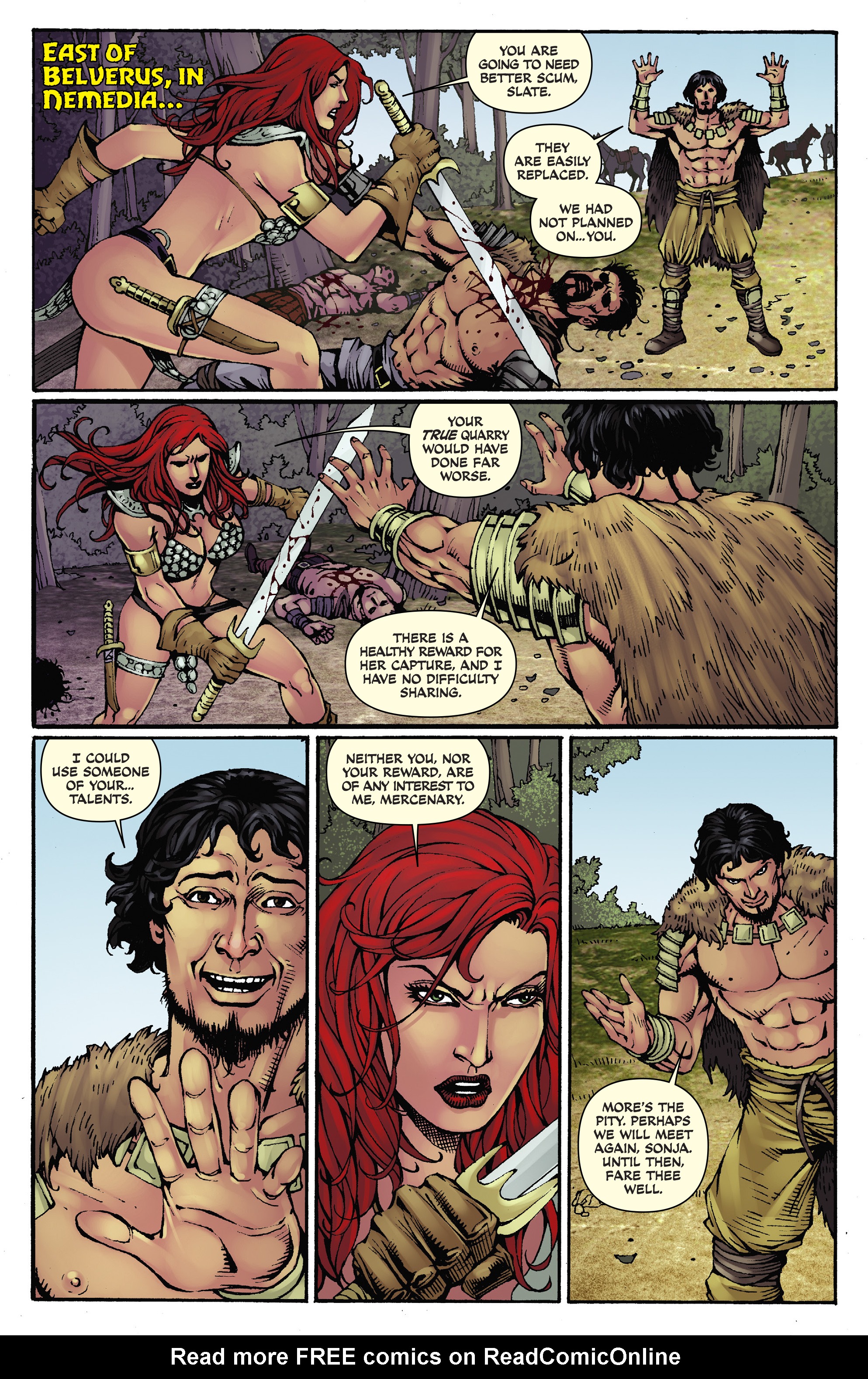 Read online Red Sonja Travels comic -  Issue # TPB 2 (Part 2) - 121
