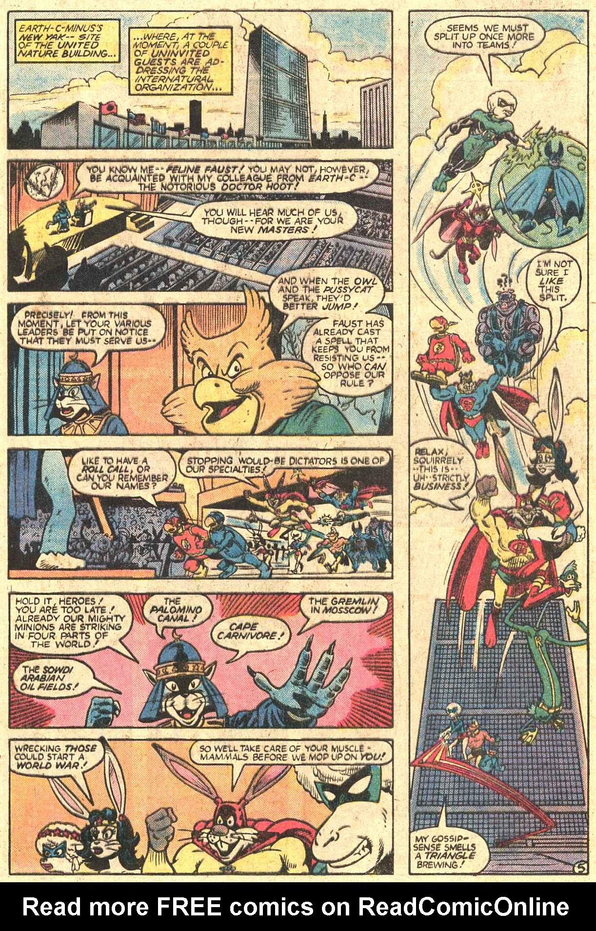 Read online Captain Carrot and His Amazing Zoo Crew! comic -  Issue #15 - 7
