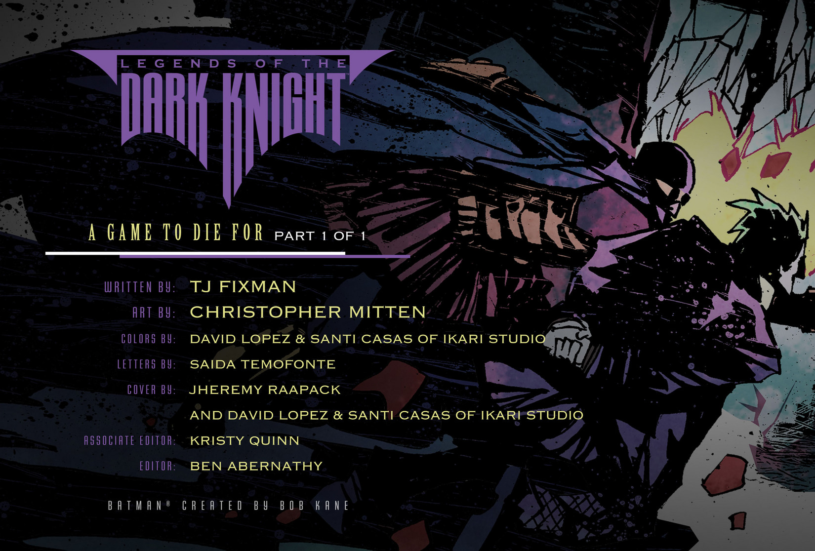 Read online Legends of the Dark Knight [I] comic -  Issue #10 - 2