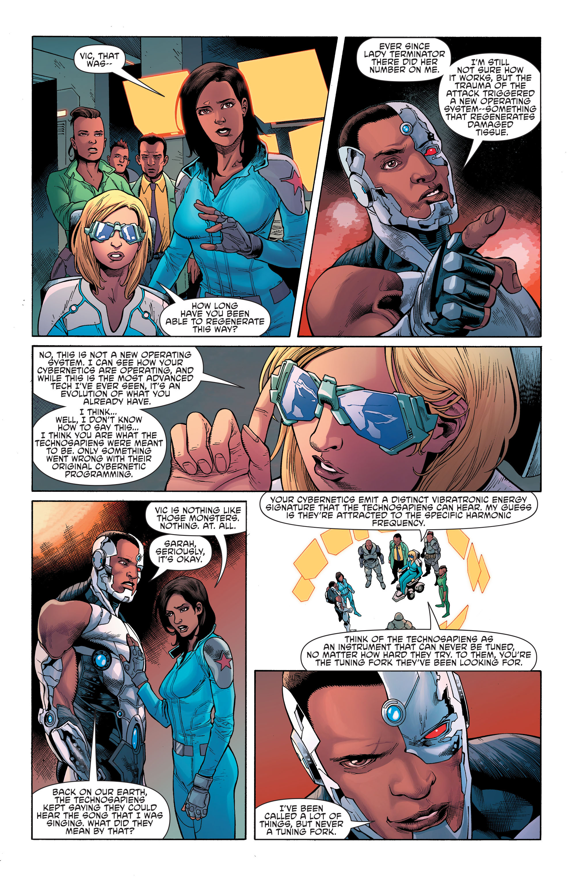 Read online Cyborg (2015) comic -  Issue #5 - 12