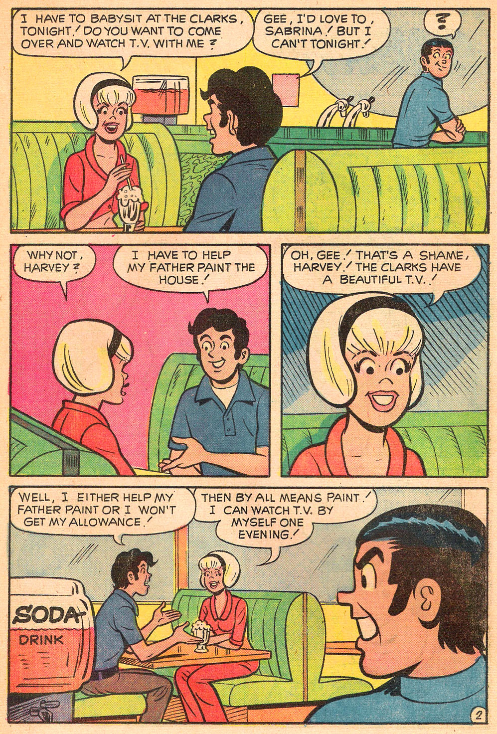 Read online Sabrina The Teenage Witch (1971) comic -  Issue #11 - 10