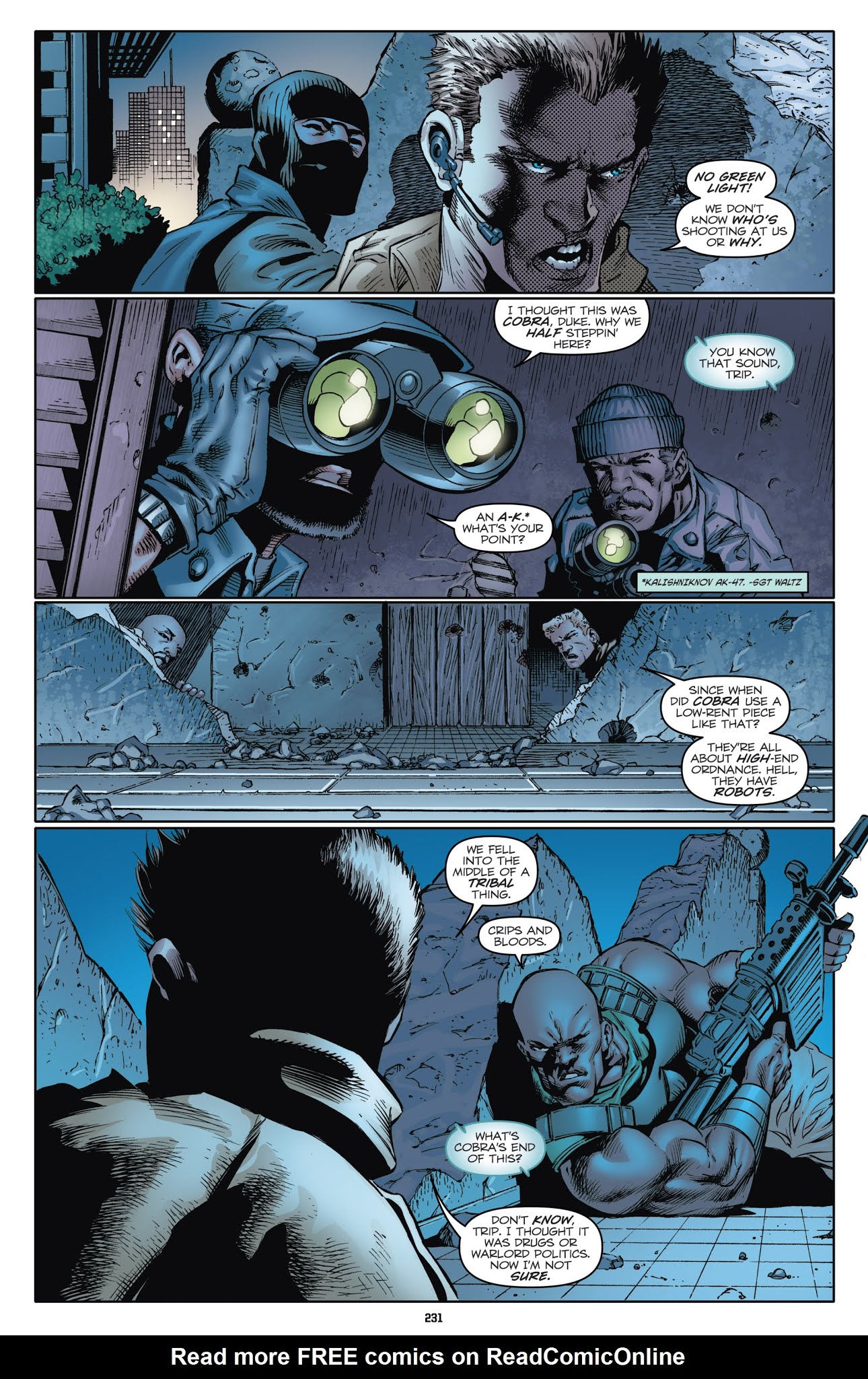 Read online G.I. Joe: The IDW Collection comic -  Issue # TPB 6 - 228