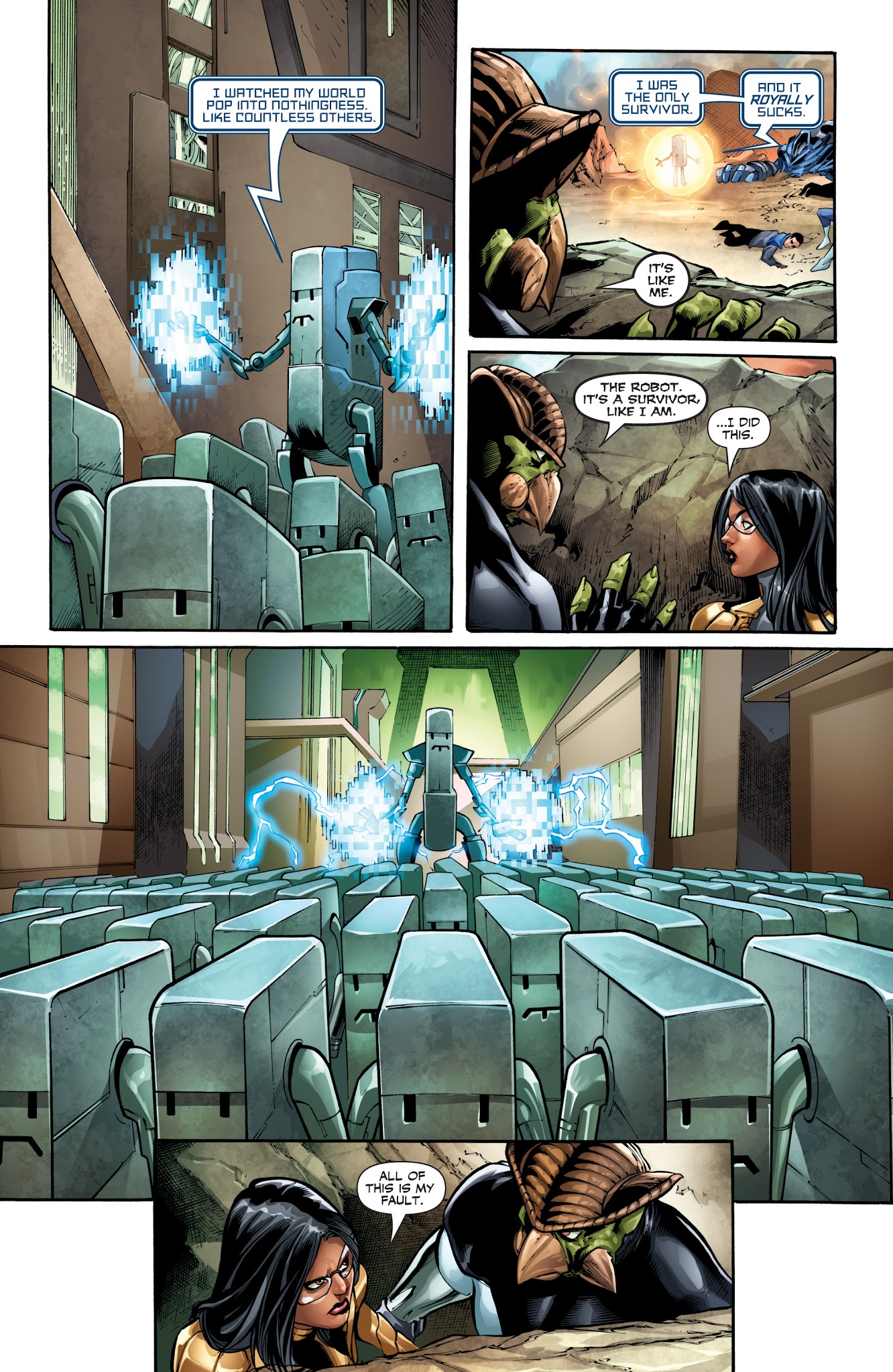 Read online Faith and the Future Force comic -  Issue #3 - 10