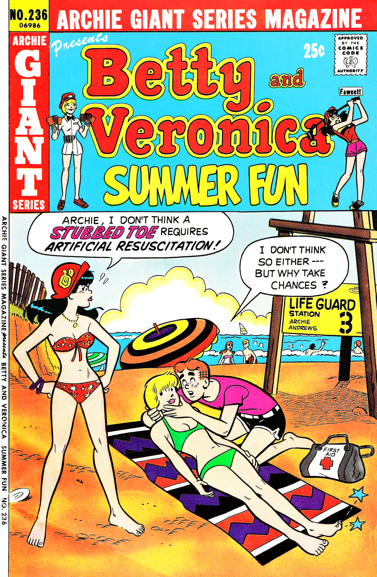 Read online Archie Giant Series Magazine comic -  Issue #236 - 1