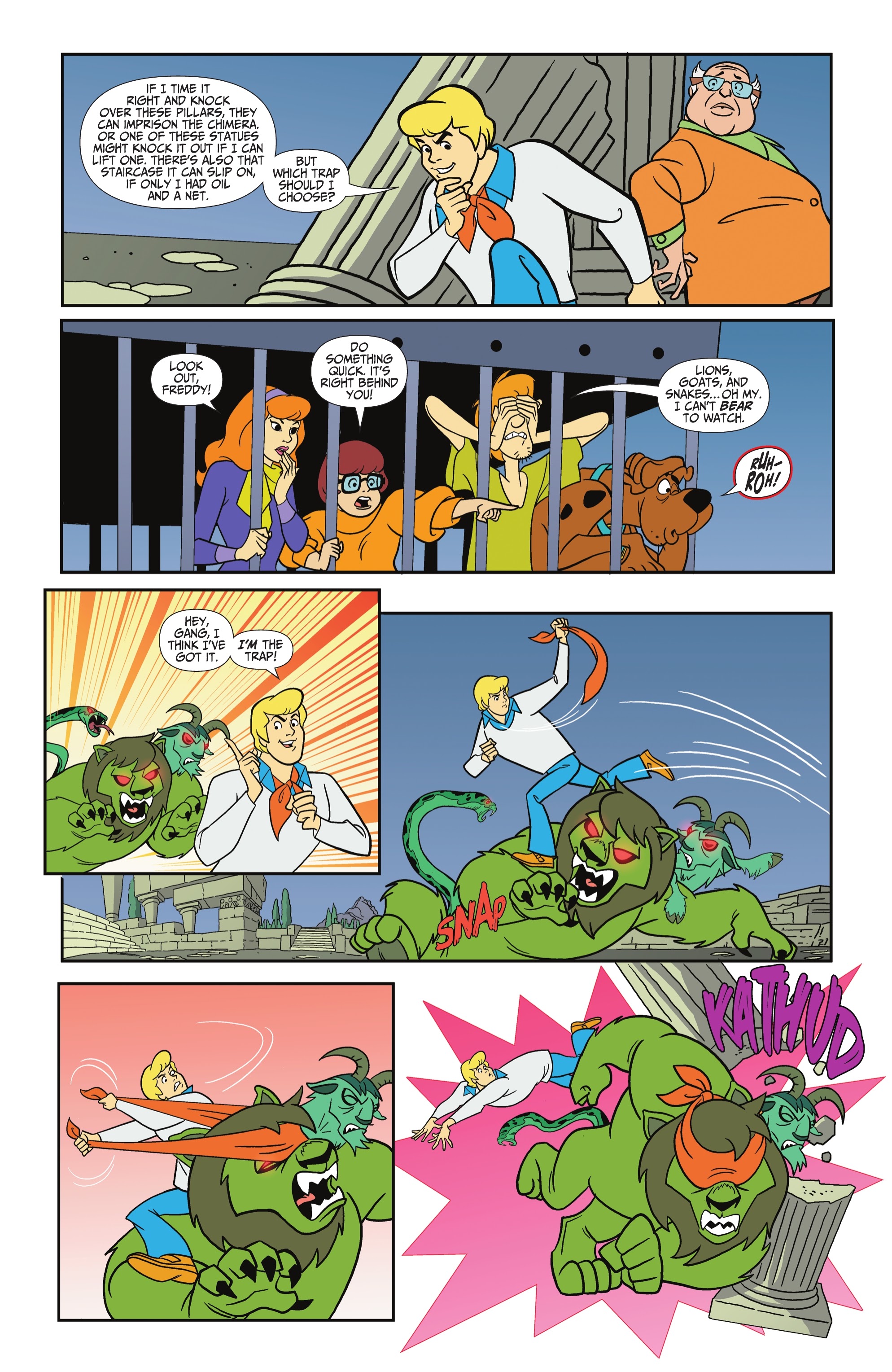 Read online Scooby-Doo: Where Are You? comic -  Issue #109 - 10