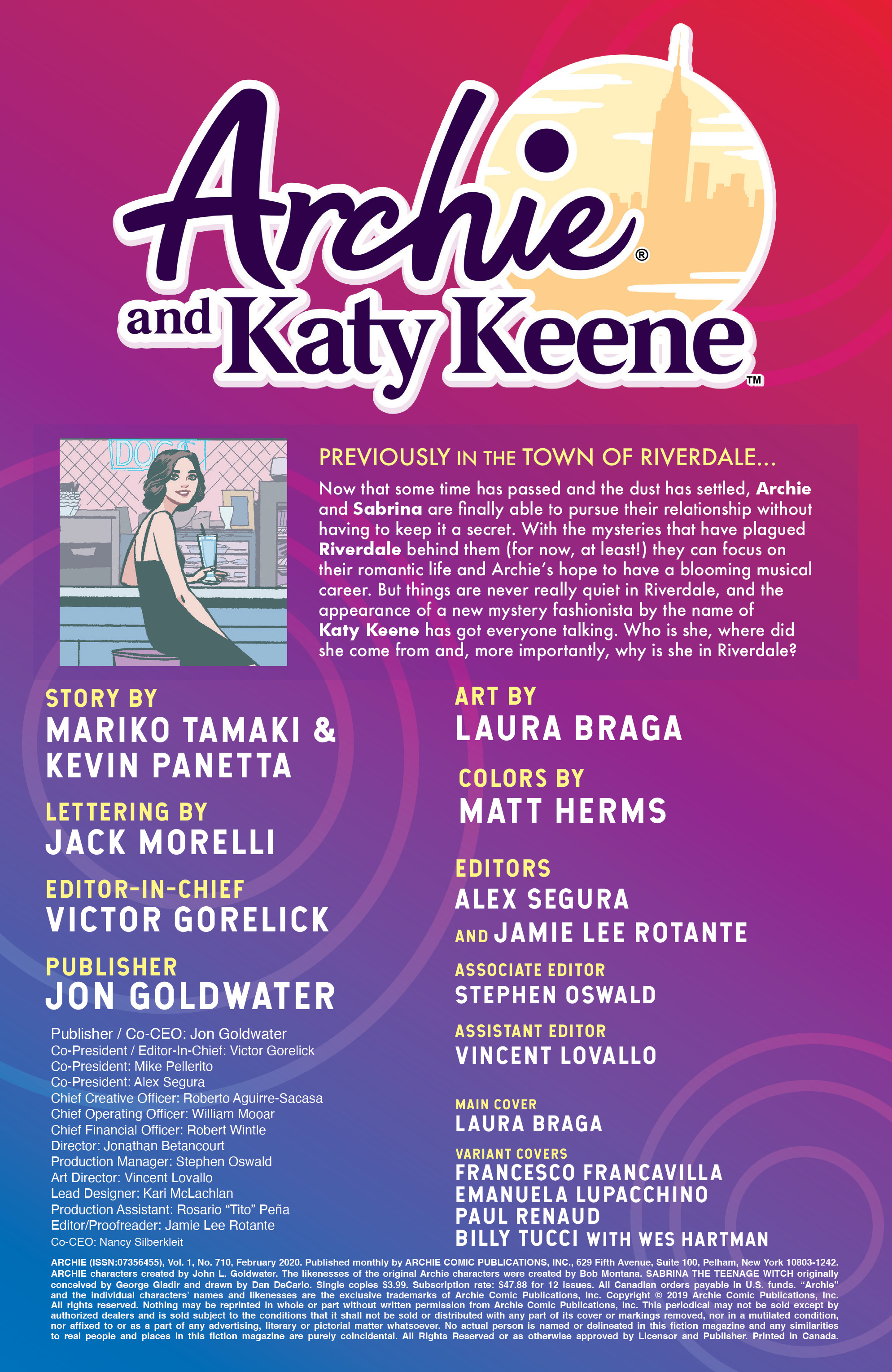 Read online Archie (2015) comic -  Issue #710 - 2