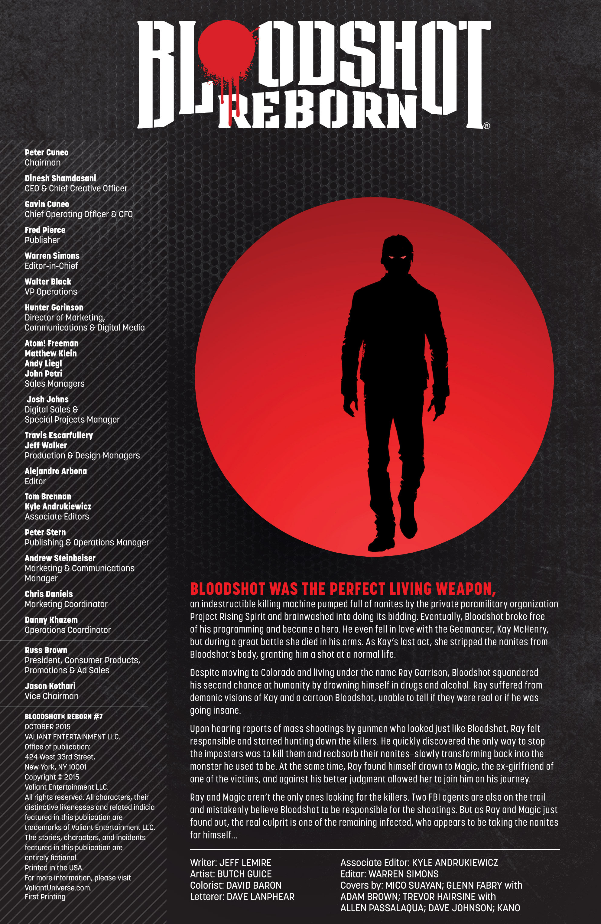 Read online Bloodshot Reborn comic -  Issue #7 - 2