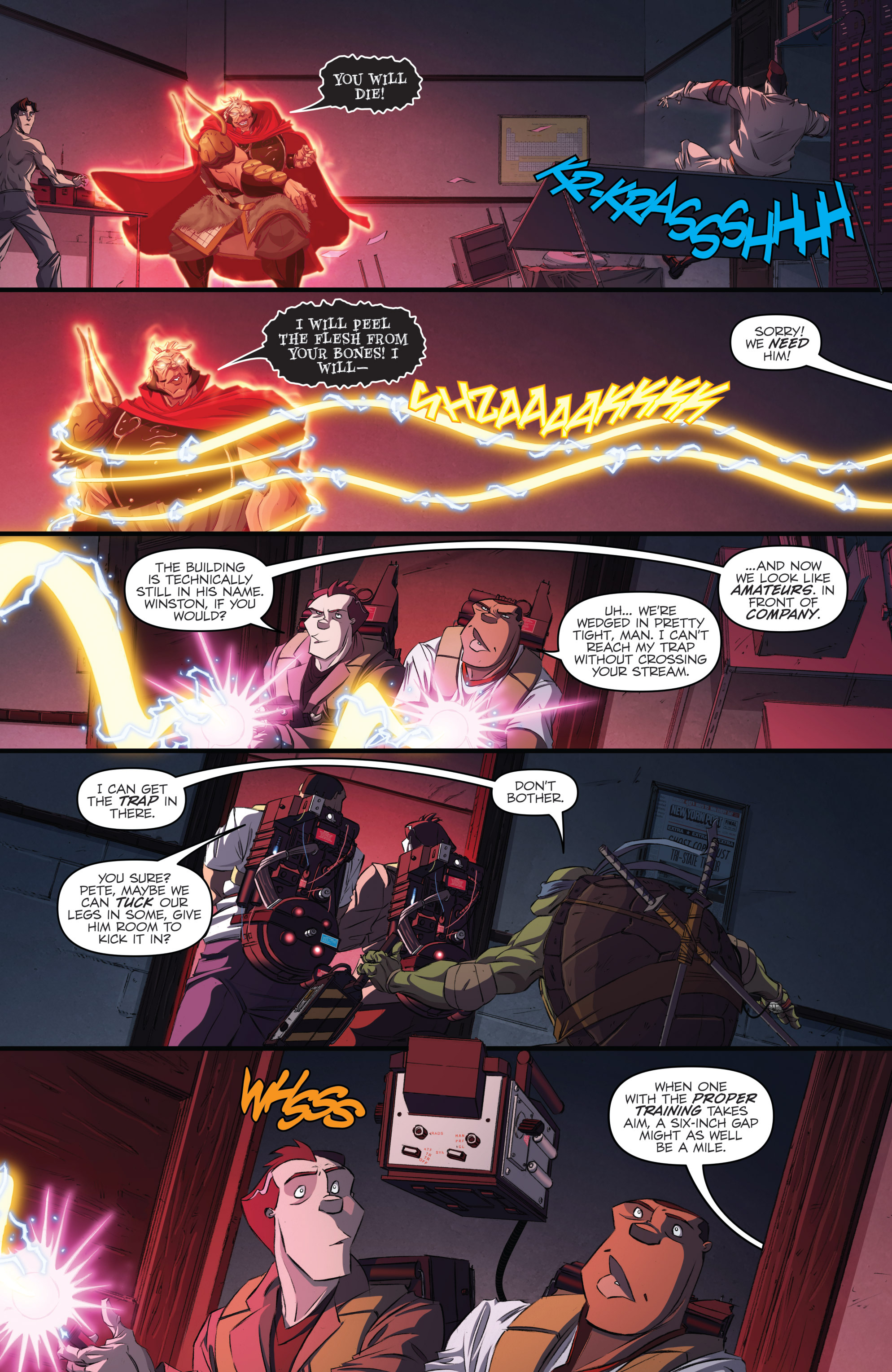 Read online Teenage Mutant Ninja Turtles/Ghostbusters comic -  Issue #4 - 15