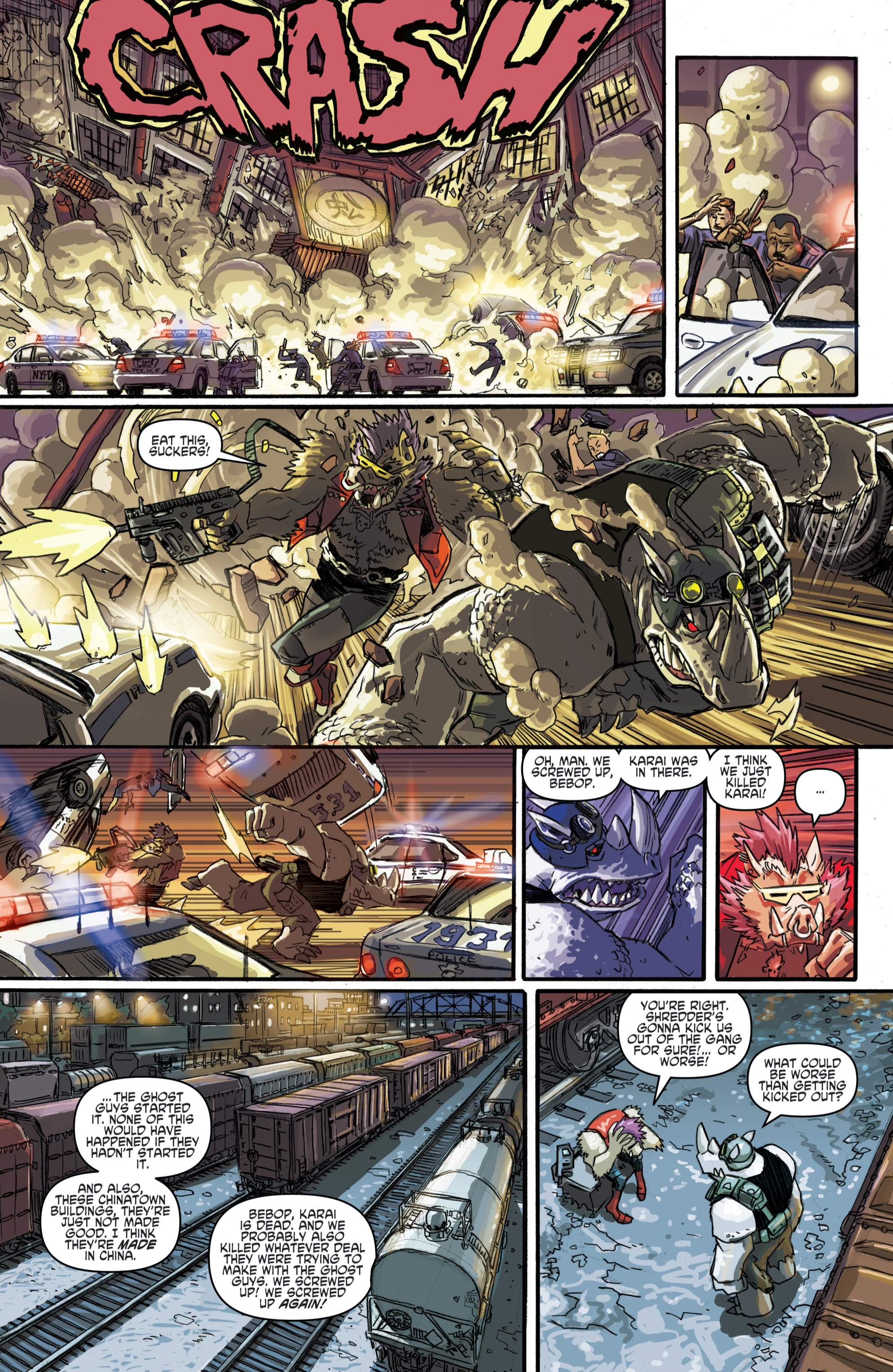 Read online Teenage Mutant Ninja Turtles Villains Microseries comic -  Issue #7 - 16