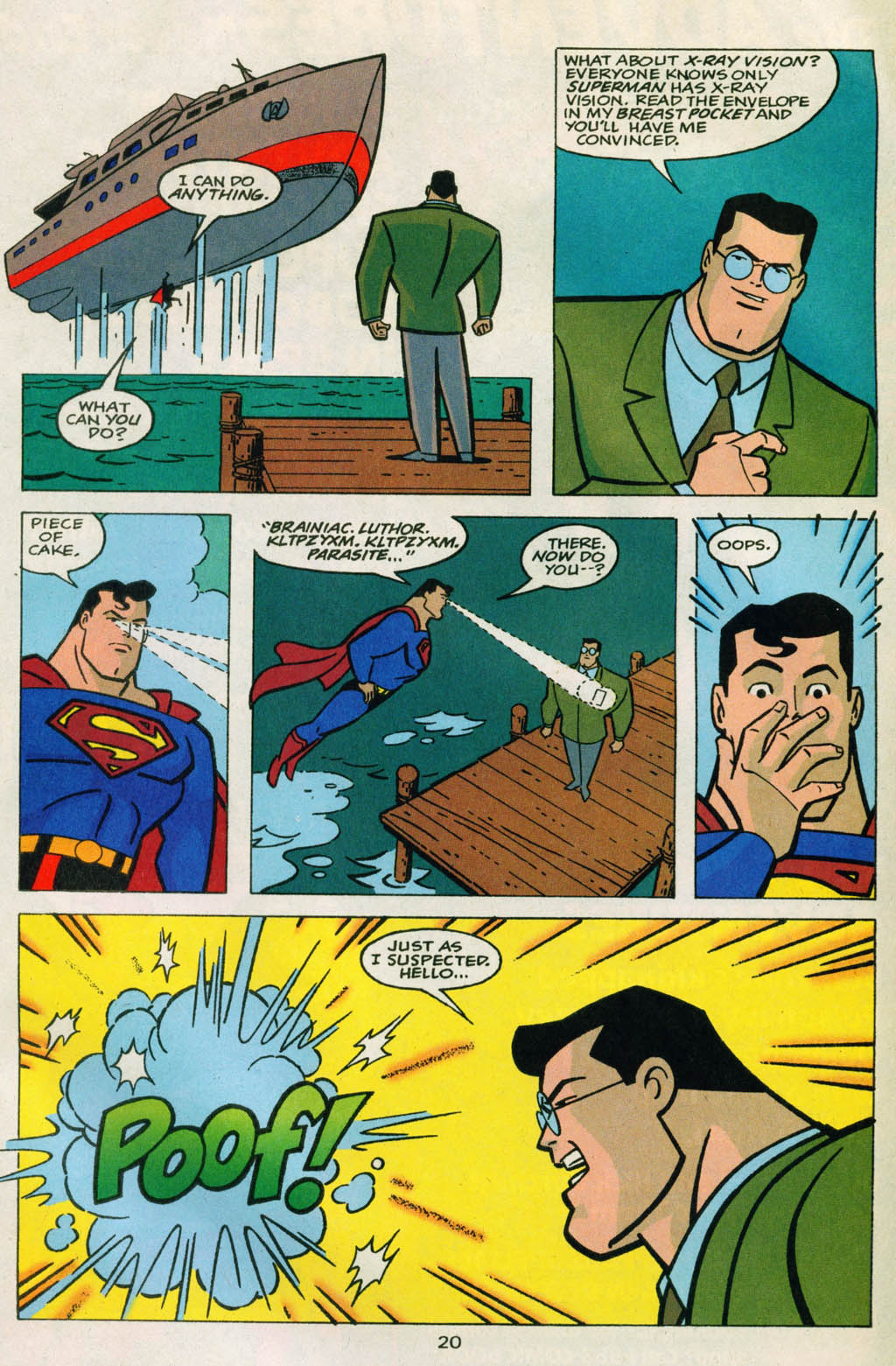 Read online Superman Adventures comic -  Issue #16 - 21
