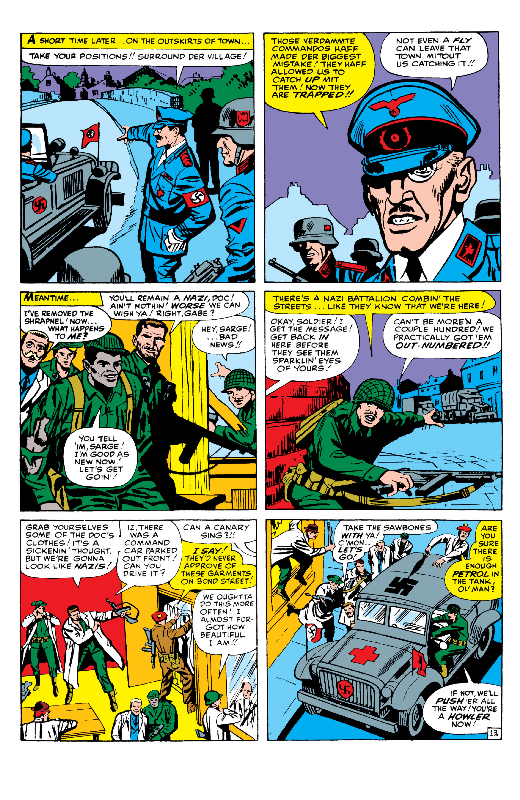 Read online Sgt. Fury Epic Collection: The Howling Commandos comic -  Issue # TPB 1 (Part 2) - 88