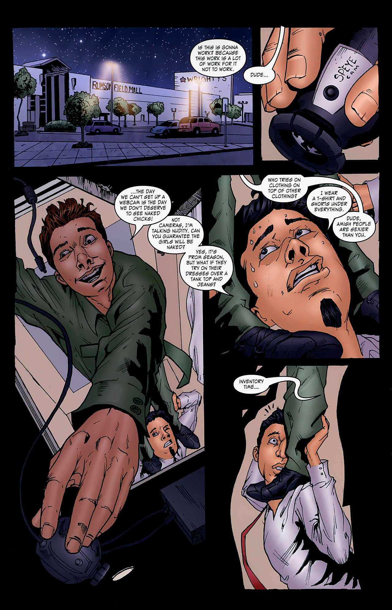 Read online Scream Queen comic -  Issue #1 - 4
