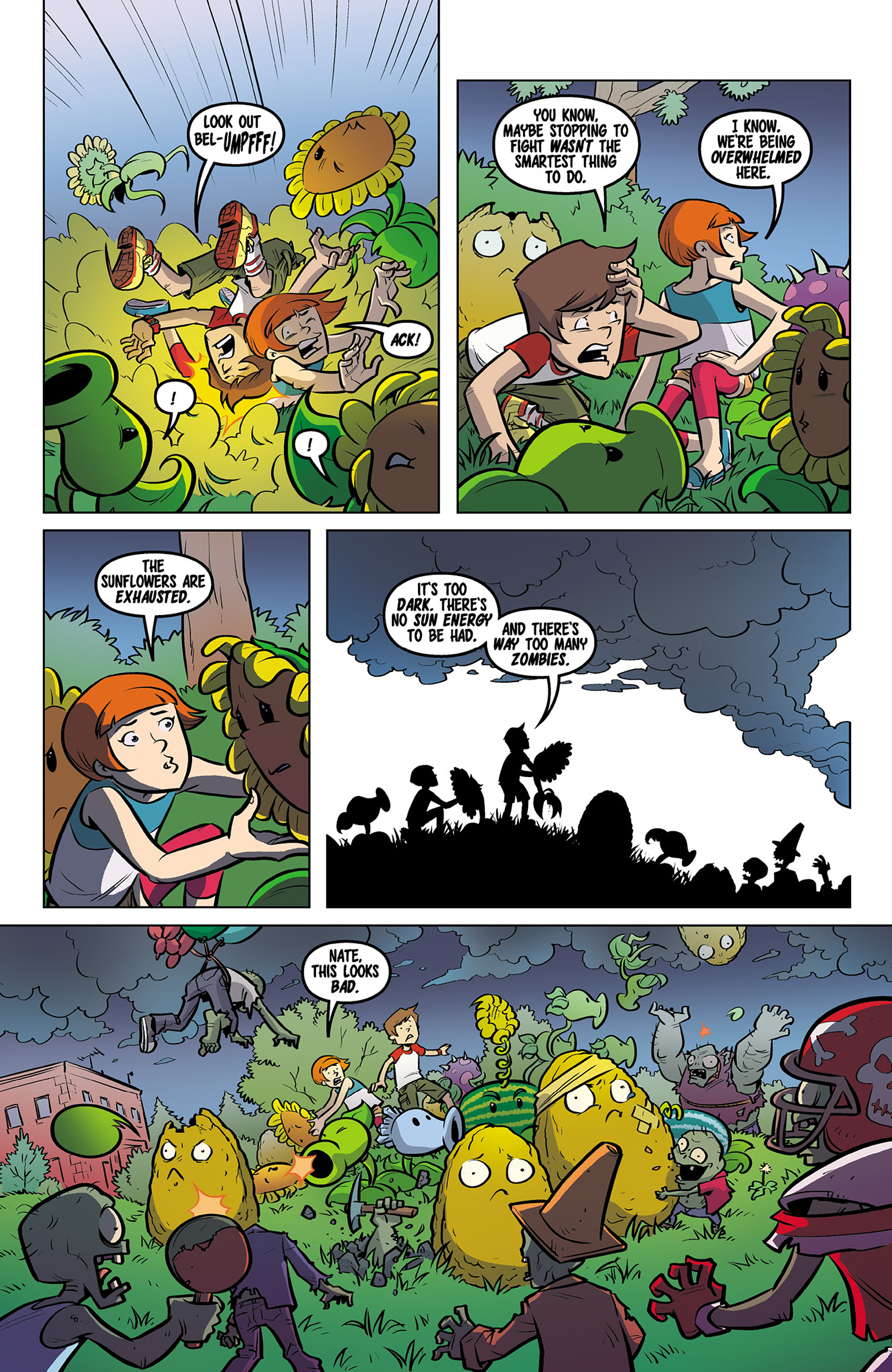 Read online Plants vs. Zombies: Lawnmageddon comic -  Issue #5 - 7