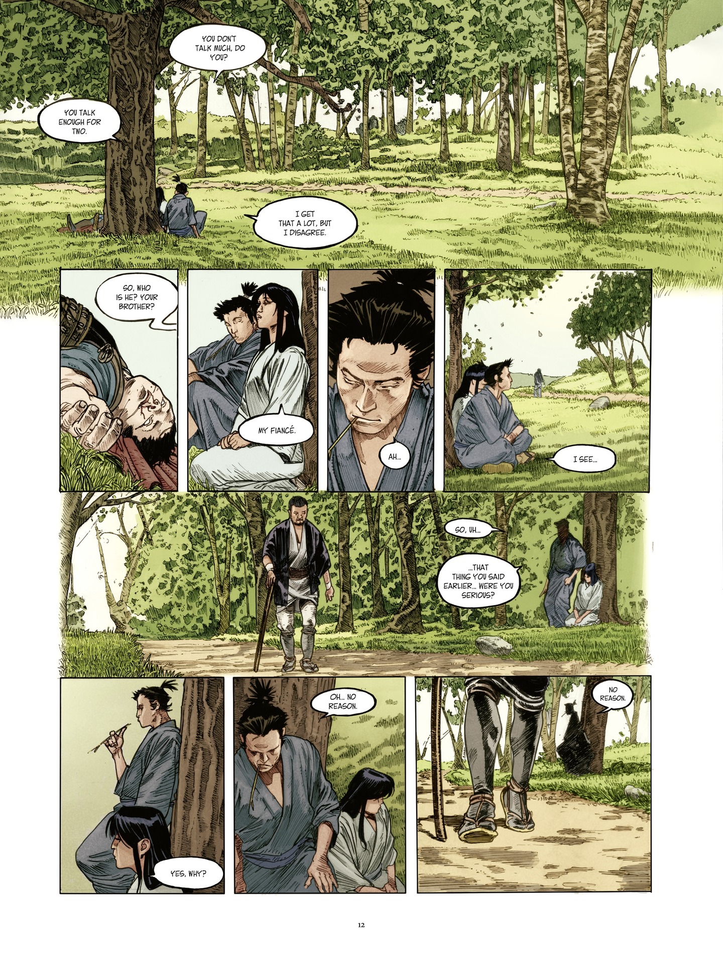 Read online The Mask Of A Thousand Tears comic -  Issue #1 - 12