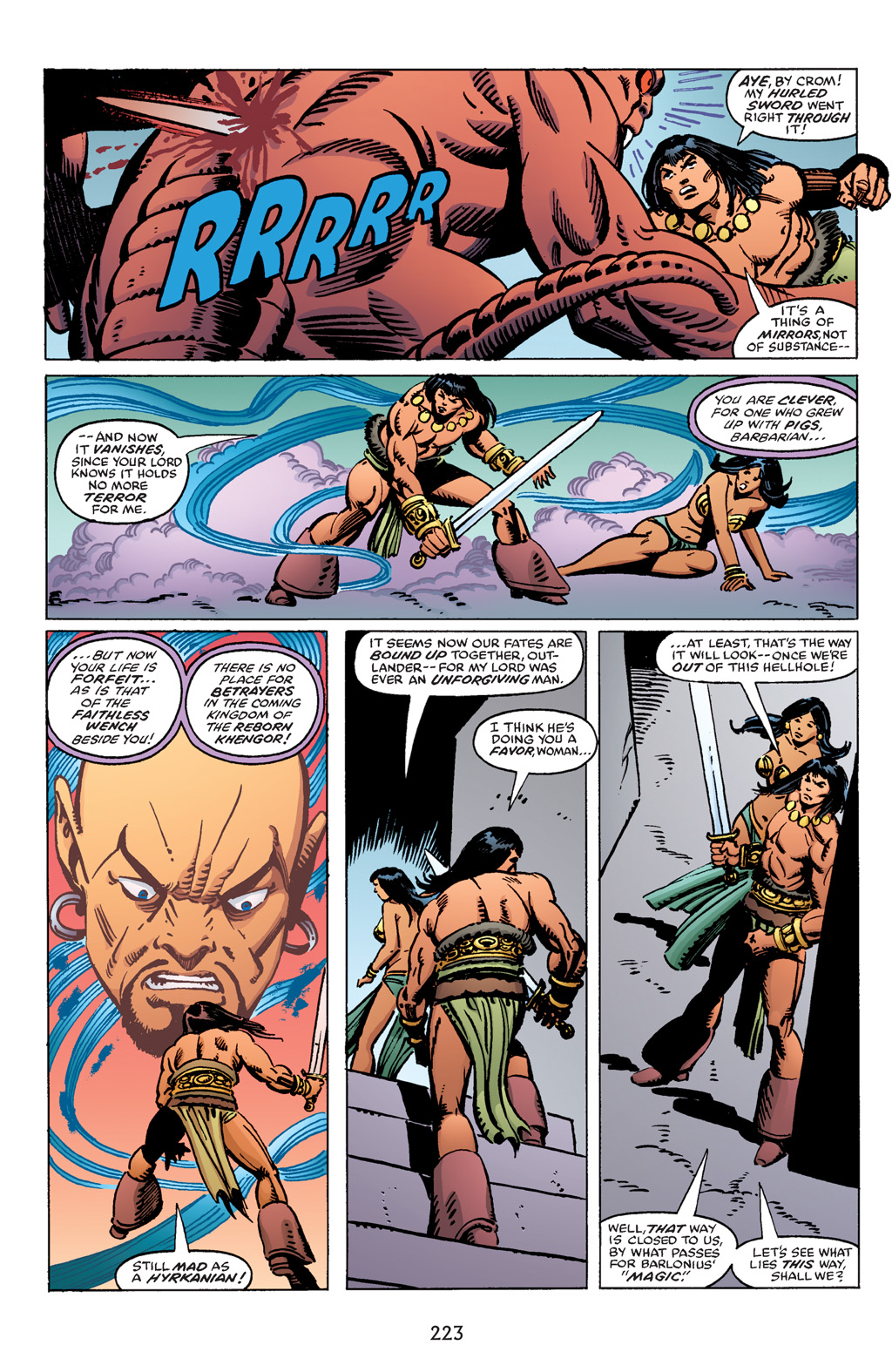 Read online The Chronicles of Conan comic -  Issue # TPB 17 (Part 2) - 122