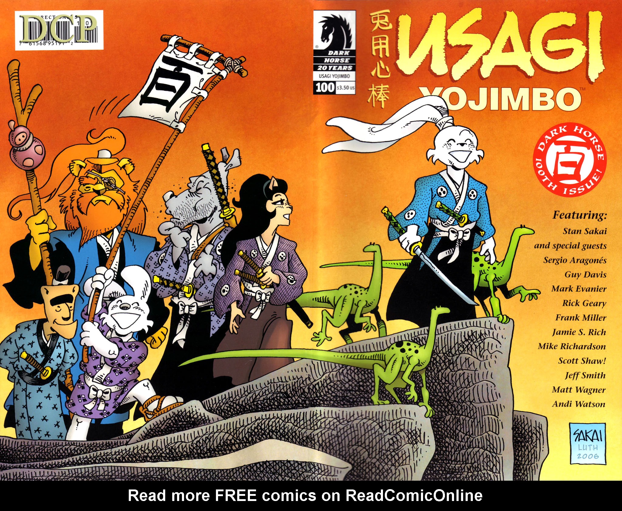 Read online Usagi Yojimbo (1996) comic -  Issue #100 - 1