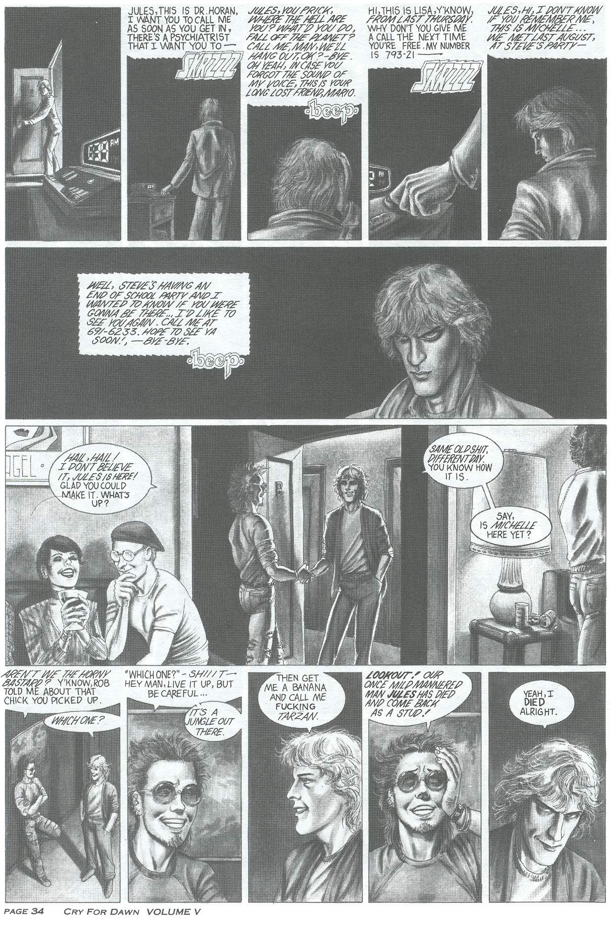 Read online Cry for Dawn comic -  Issue #5 - 36