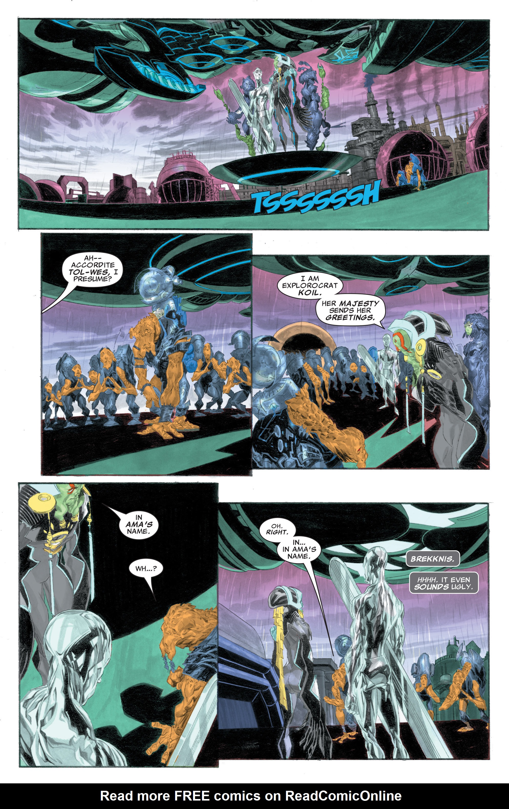 Read online Silver Surfer: In Thy Name comic -  Issue #1 - 18