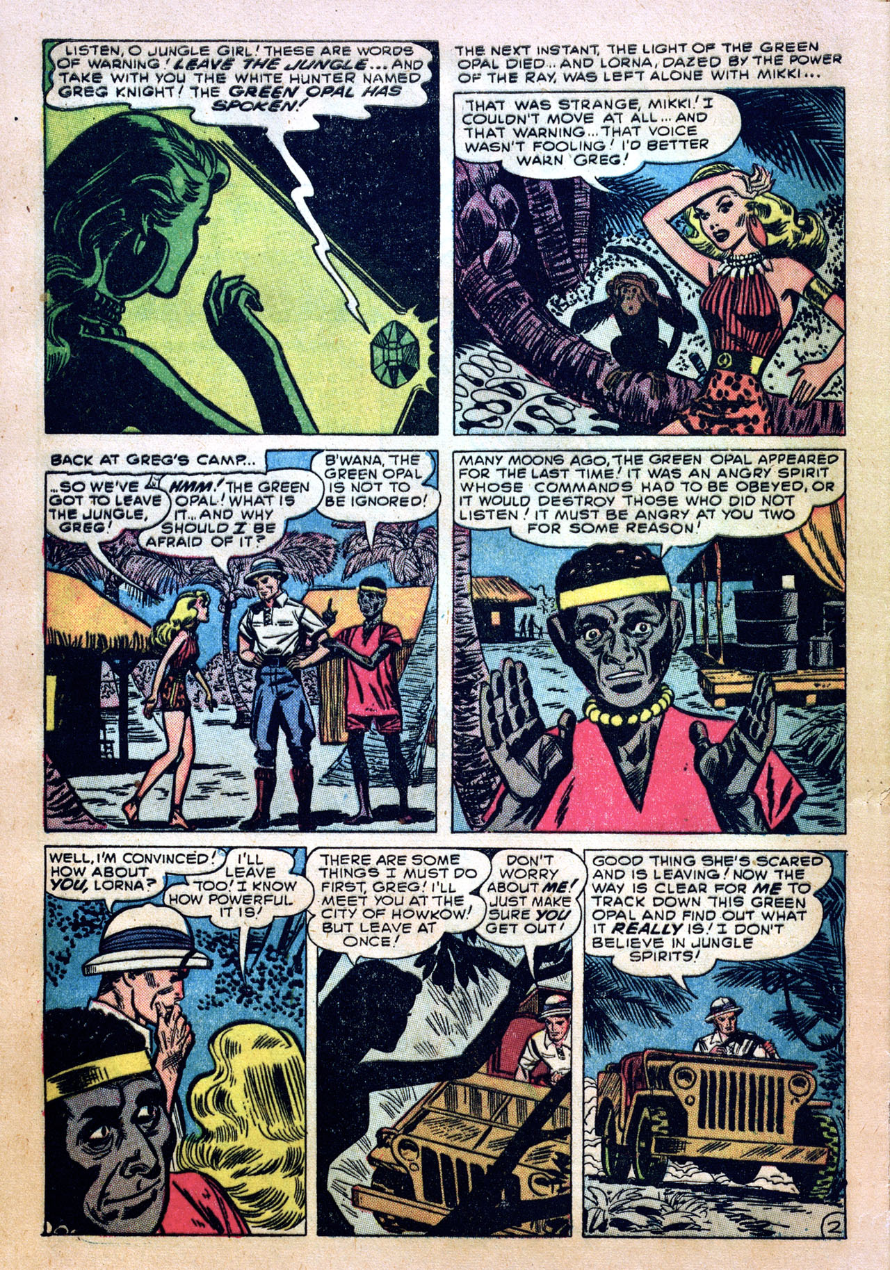 Read online Lorna, The Jungle Girl comic -  Issue #14 - 28
