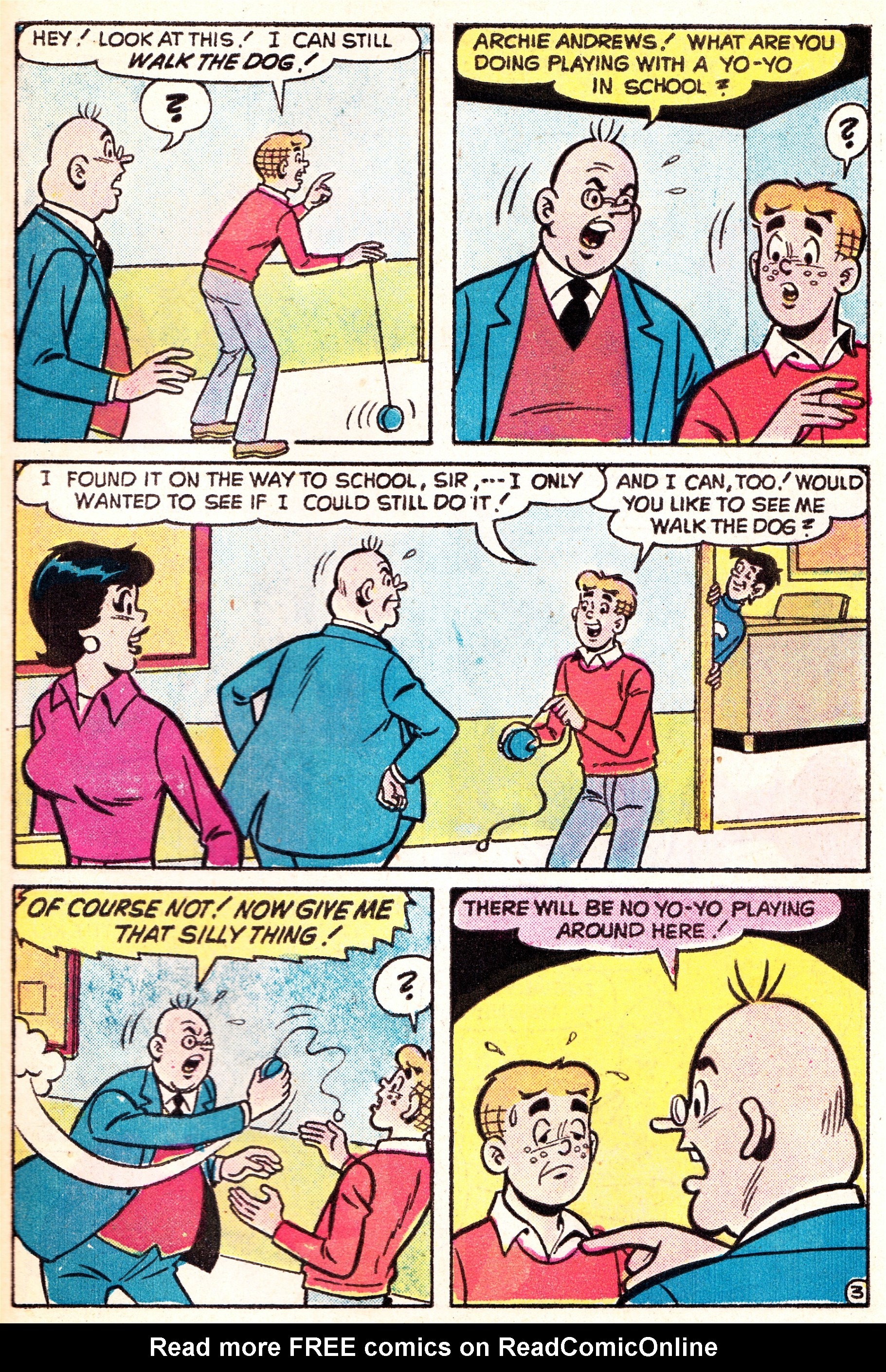 Read online Archie's TV Laugh-Out comic -  Issue #32 - 31