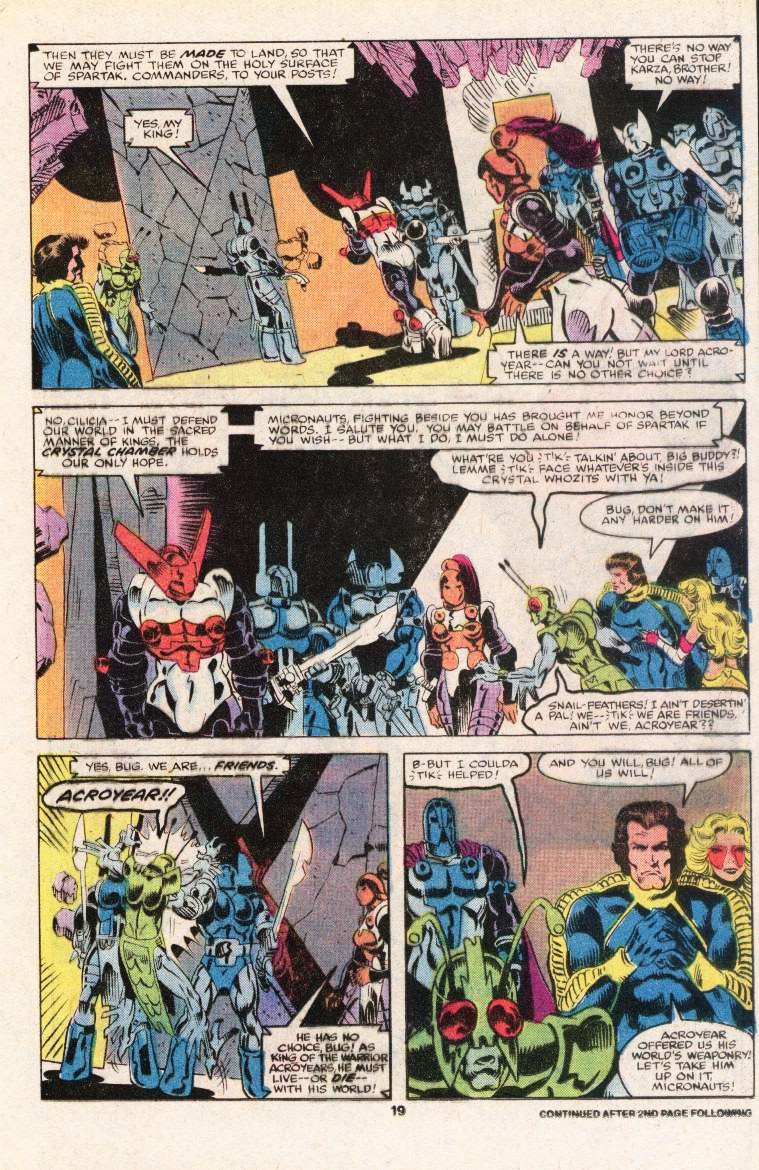 Read online Micronauts (1979) comic -  Issue #9 - 13
