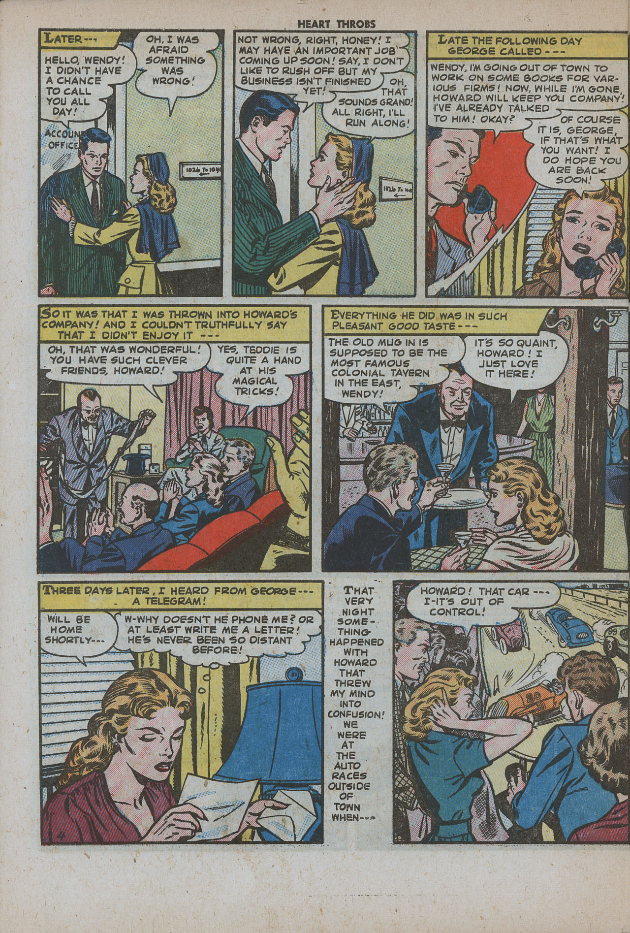 Read online Heart Throbs comic -  Issue #28 - 30