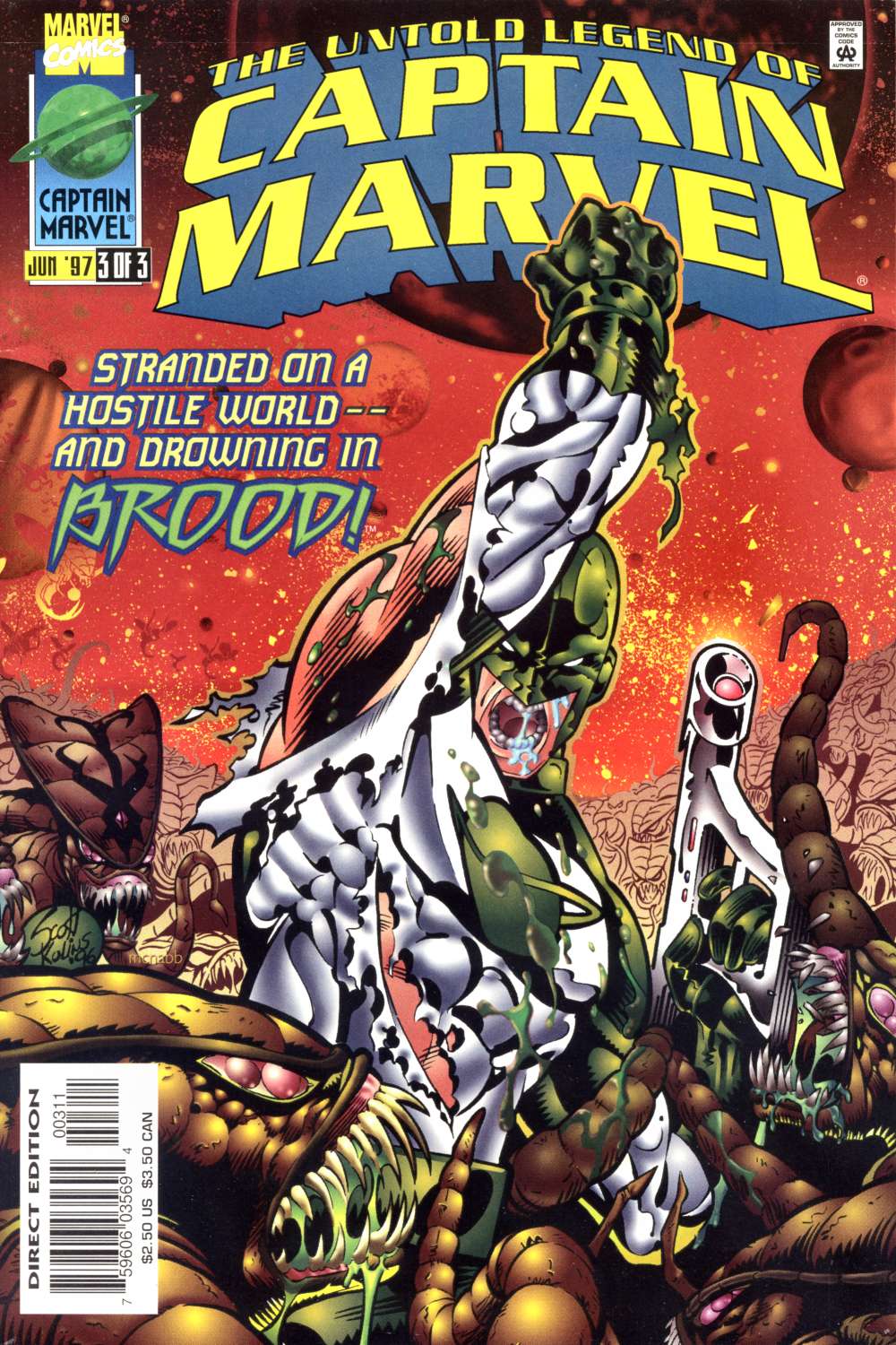 Read online The Untold Legend of Captain Marvel comic -  Issue #3 - 1