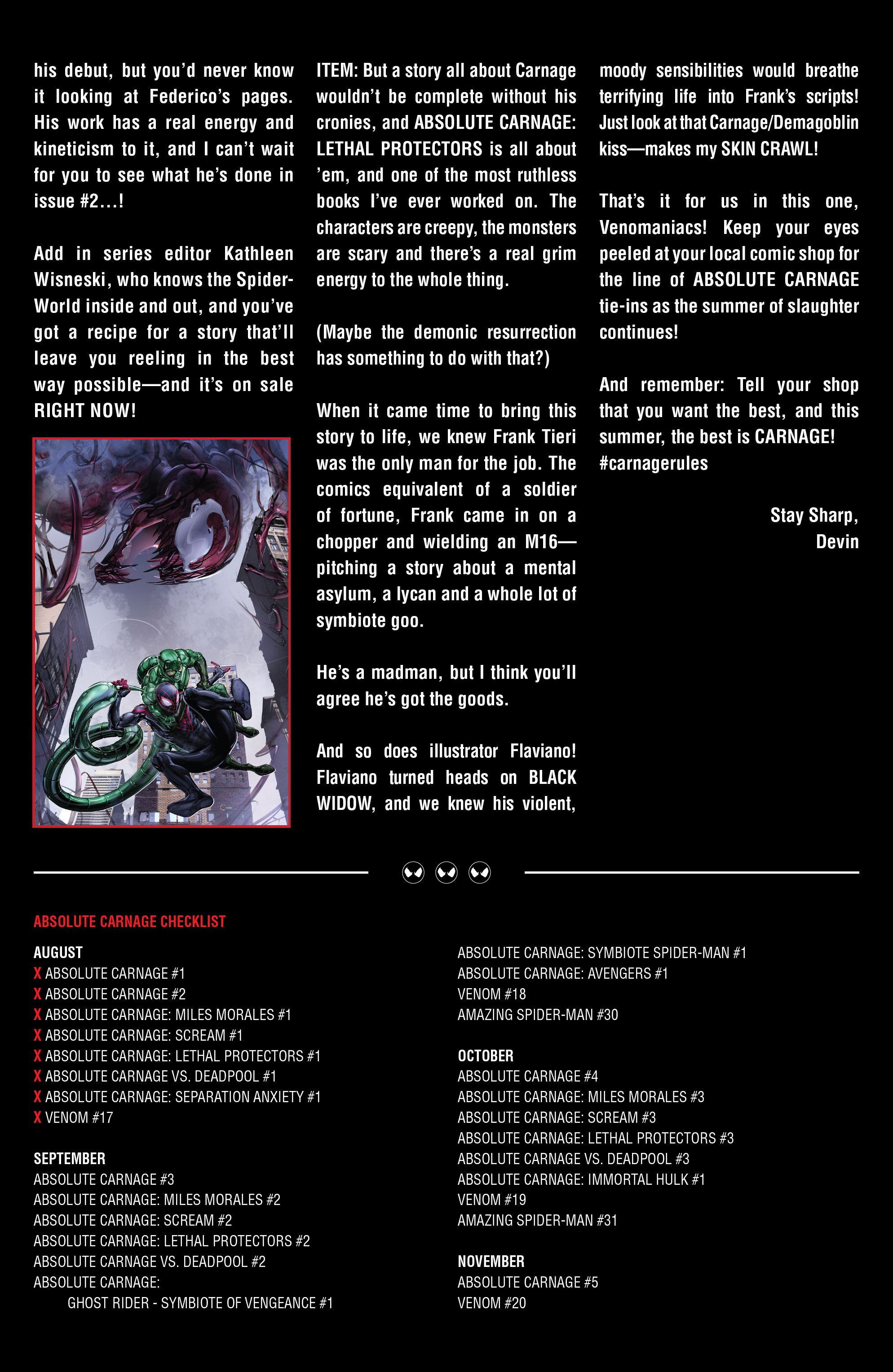 Read online Absolute Carnage: Miles Morales comic -  Issue #1 - 24