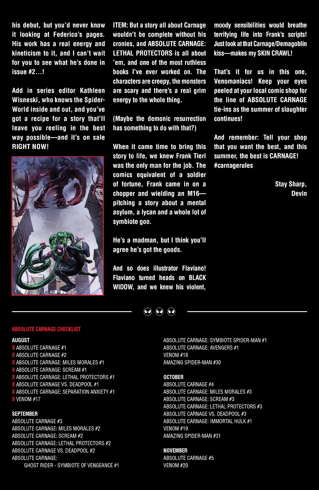 Absolute Carnage: Miles Morales issue 1 - Page 24