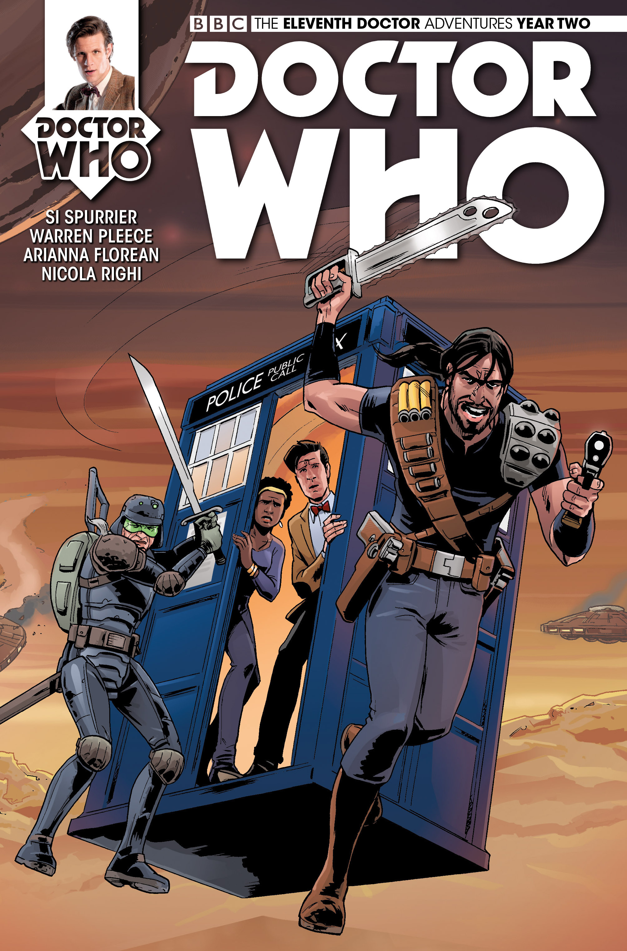 Read online Doctor Who: The Eleventh Doctor Year Two comic -  Issue #8 - 3