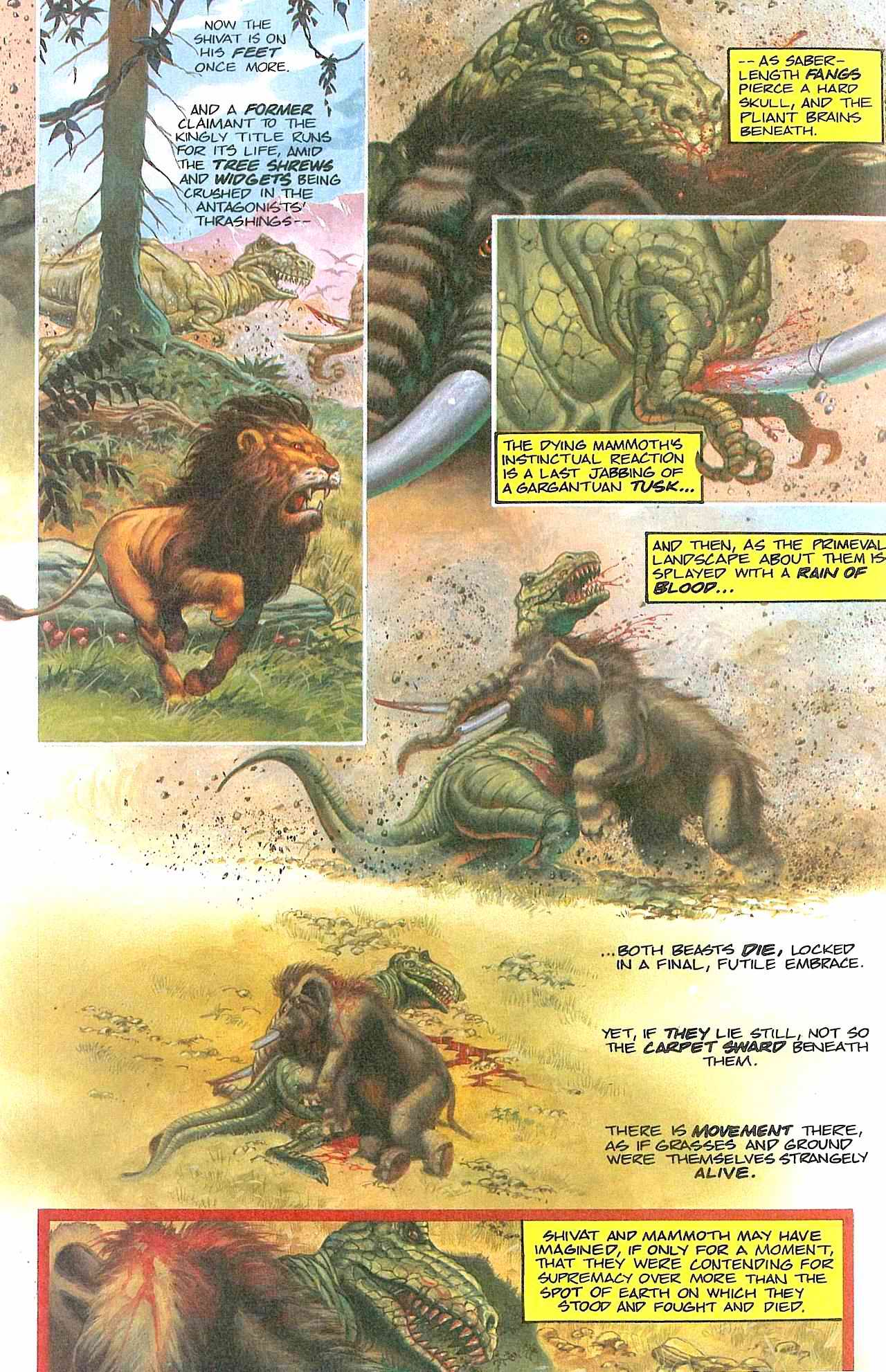 Read online Cadillacs and Dinosaurs comic -  Issue #8 - 28