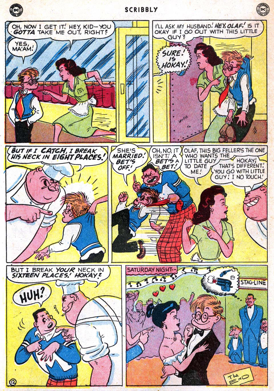Read online Scribbly comic -  Issue #13 - 14