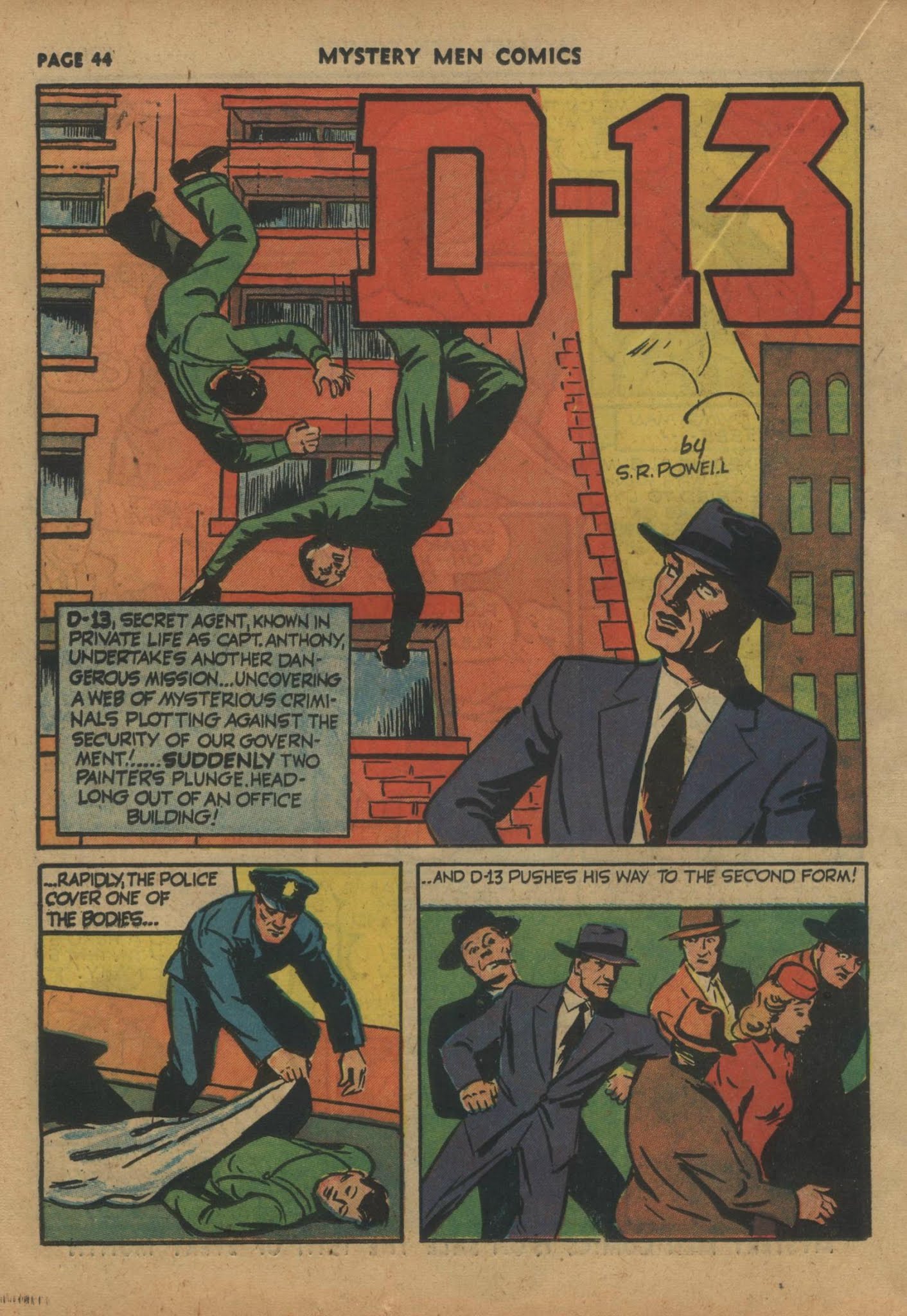 Read online Mystery Men Comics comic -  Issue #26 - 46