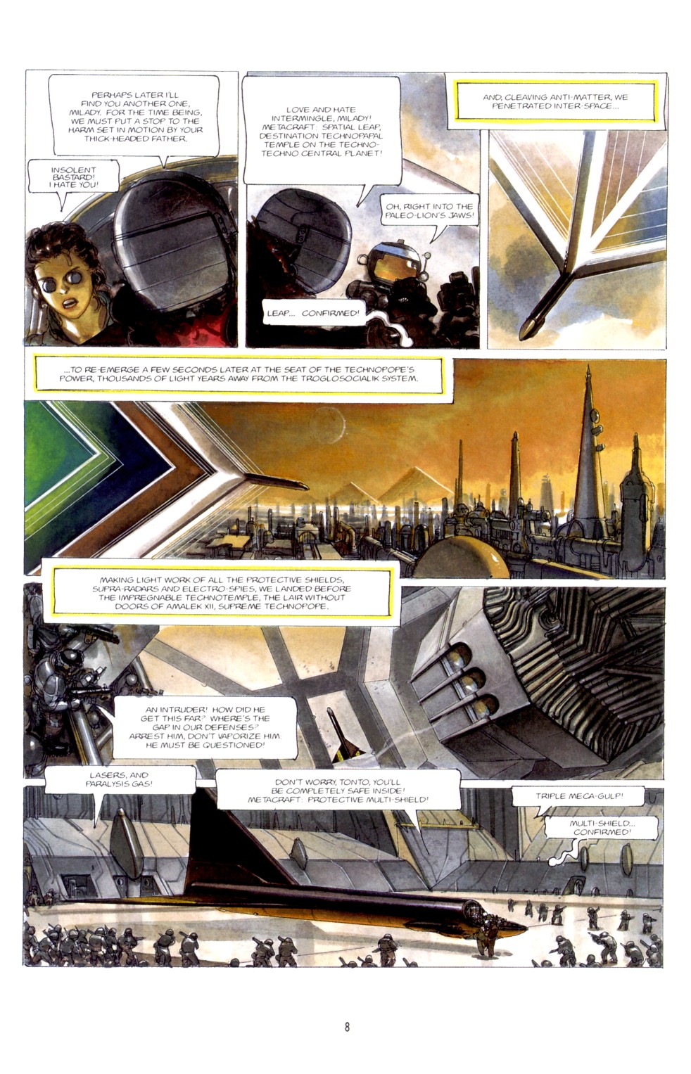 Read online The Metabarons comic -  Issue #14 - Galactic Threat - 8