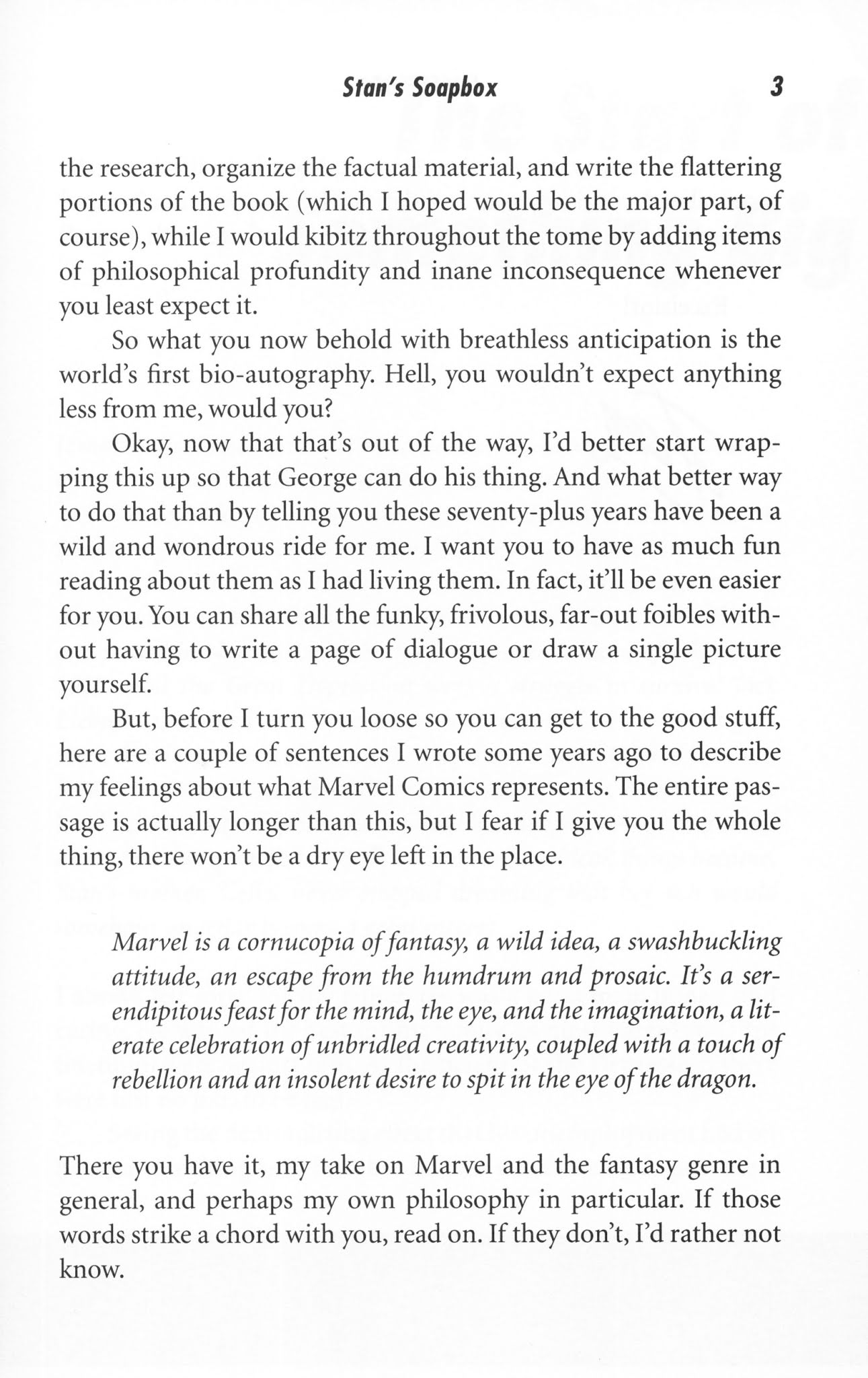 Read online Excelsior! The Amazing Life of Stan Lee comic -  Issue # TPB (Part 1) - 10