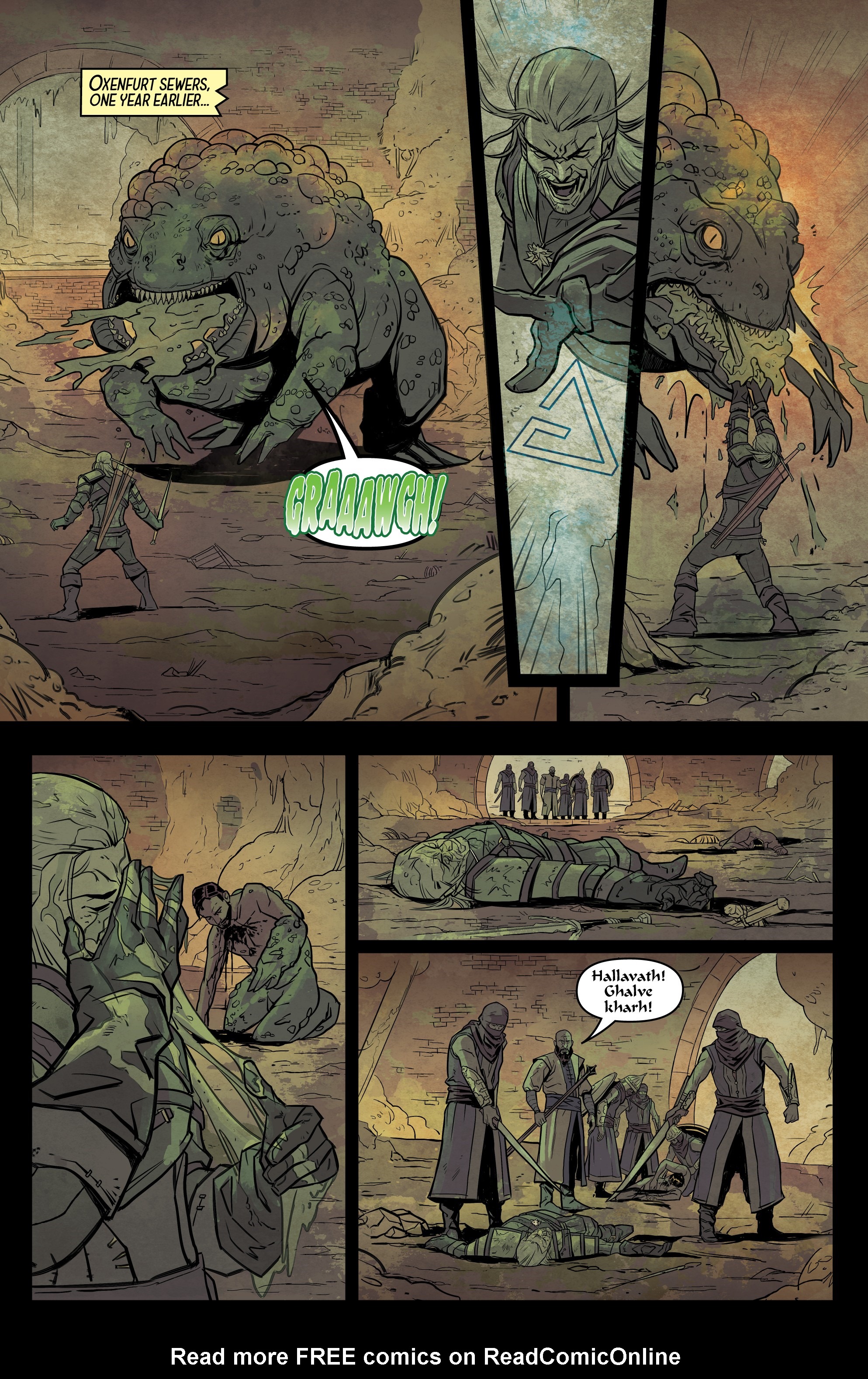 Read online The Witcher: Of Flesh and Flame comic -  Issue #2 - 3