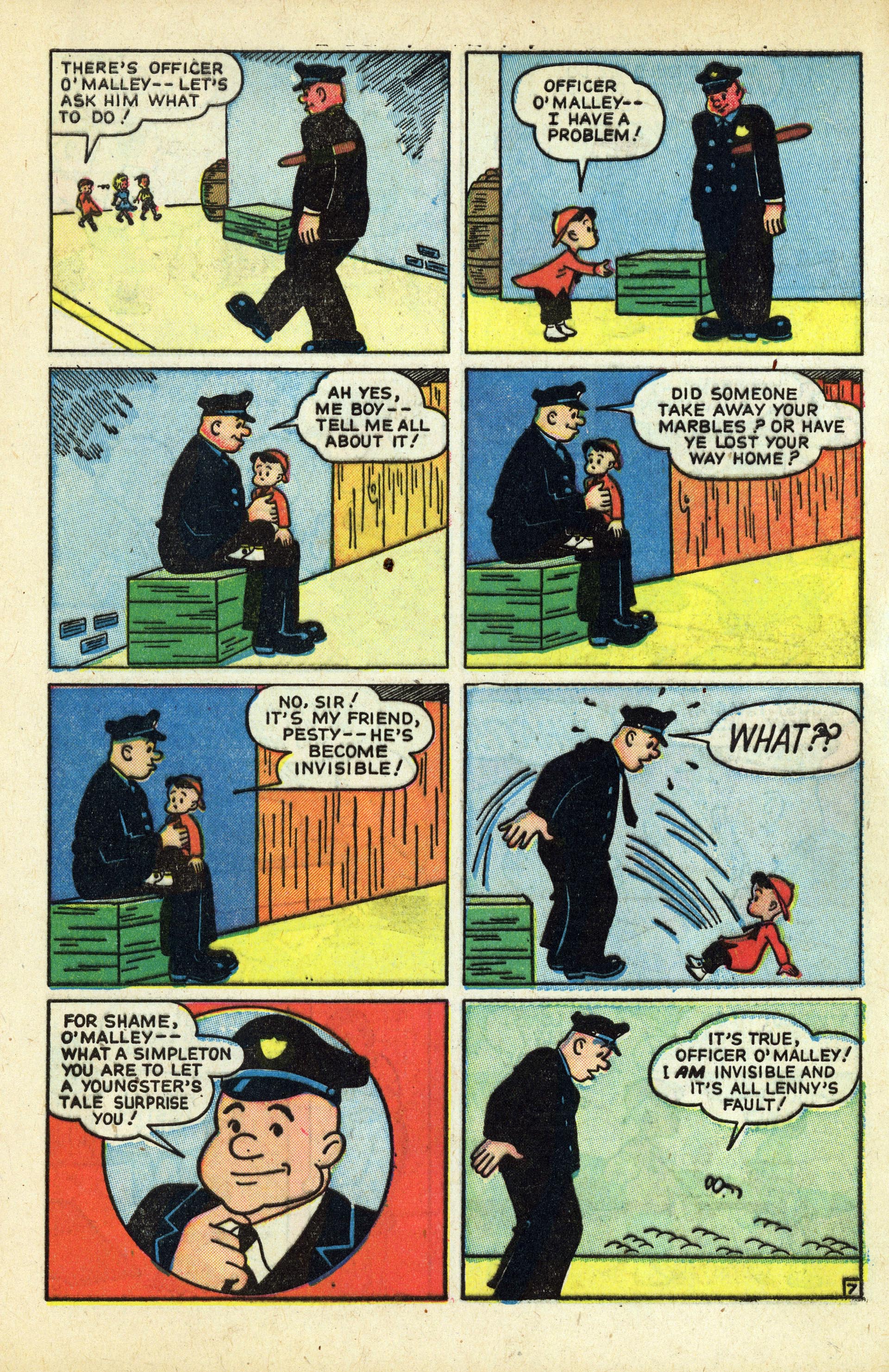 Read online Little Lenny comic -  Issue #2 - 9